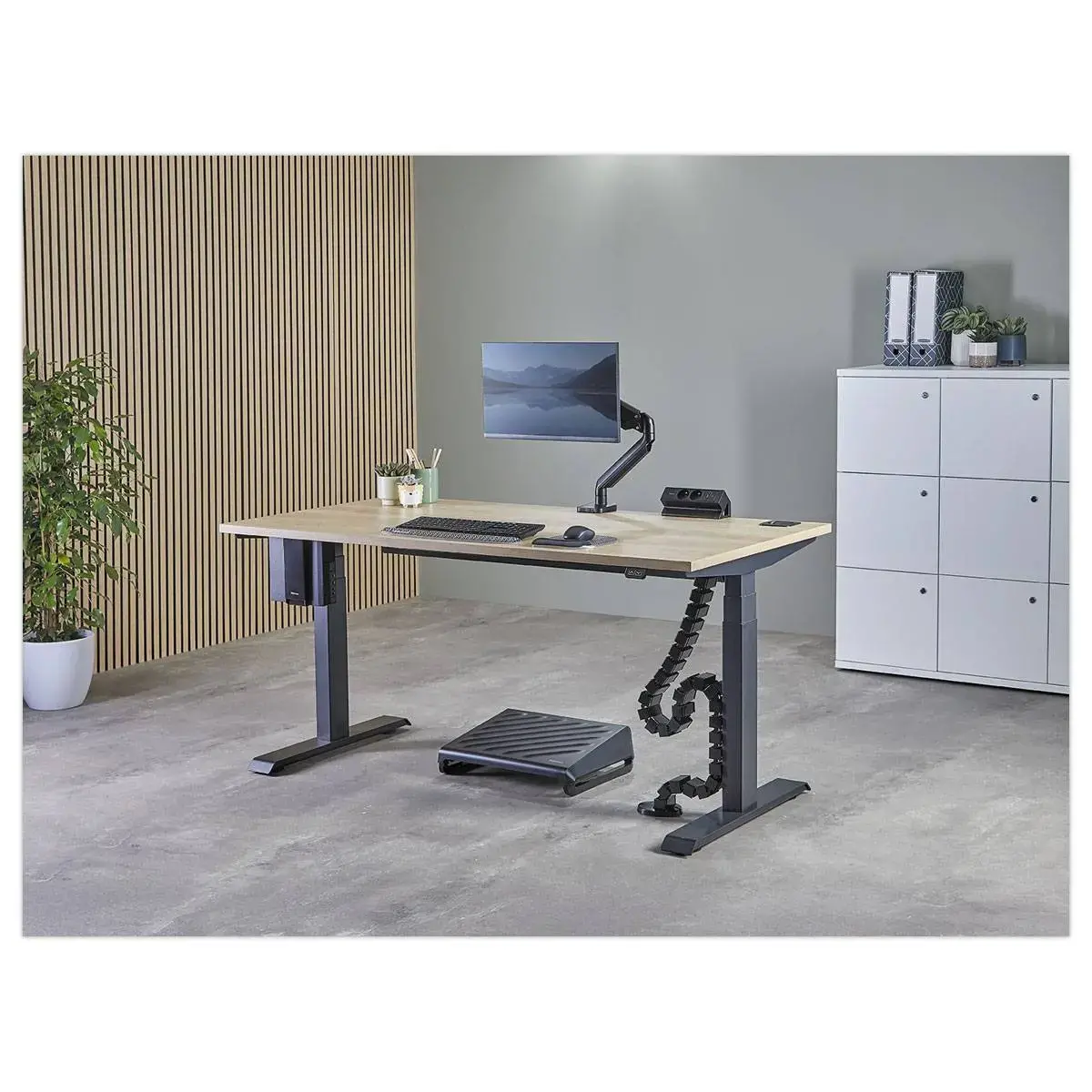 Support UC pour bureau - Noir - FELLOWES