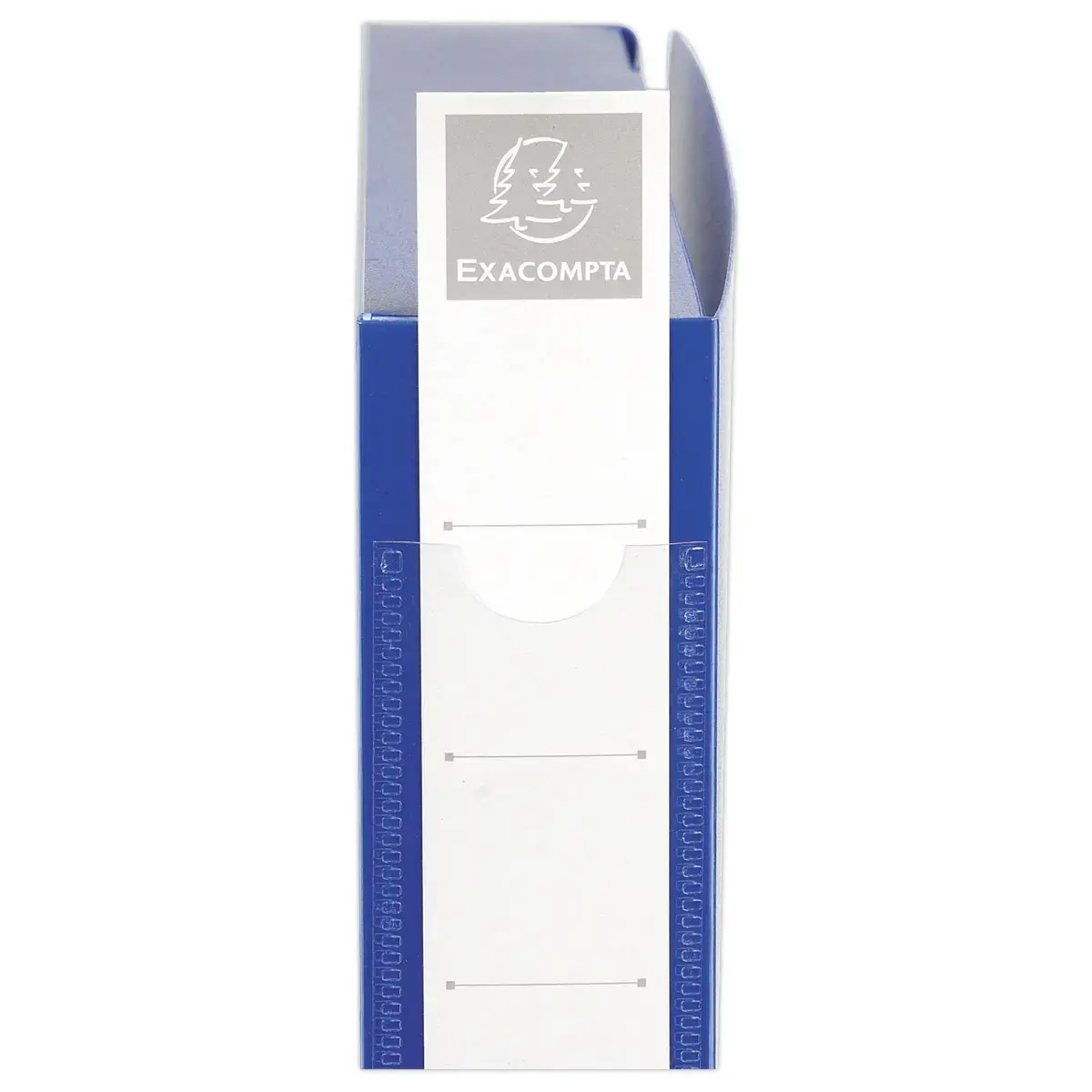 Boite de classement &agrave; pression - Dos 40 mm - A4 - Bleu - EXACOMPTA 