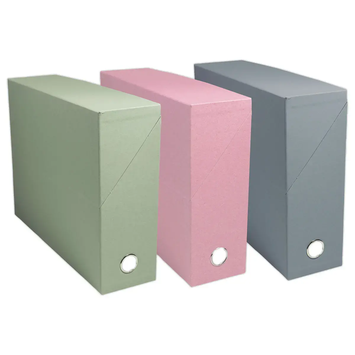 Bo&icirc;te de transfert Autentik - Dos 90mm - Coloris al&eacute;atoire - EXACOMPTA 