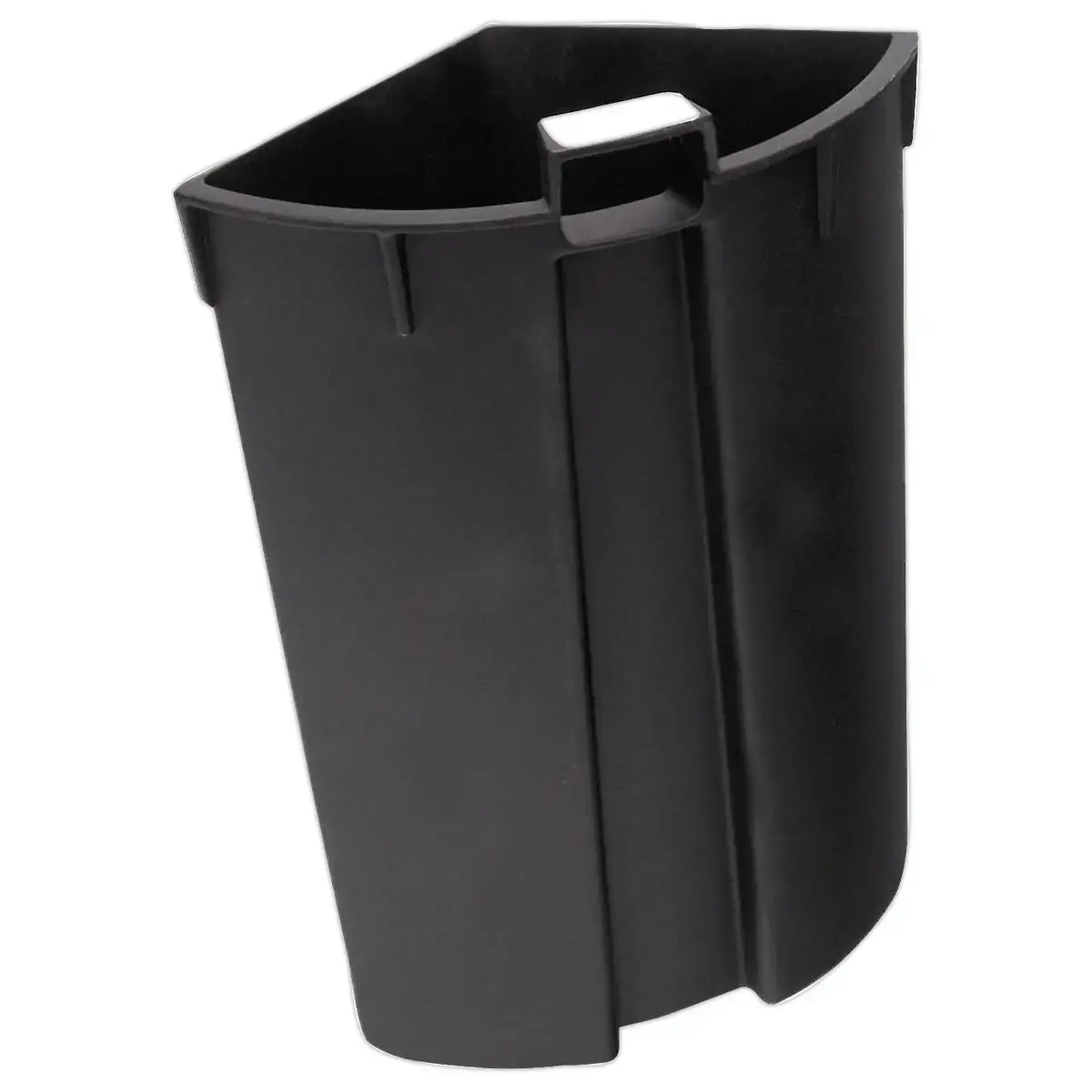 Corbeille tri sélectif - 3 compartiments - 13L - Noir