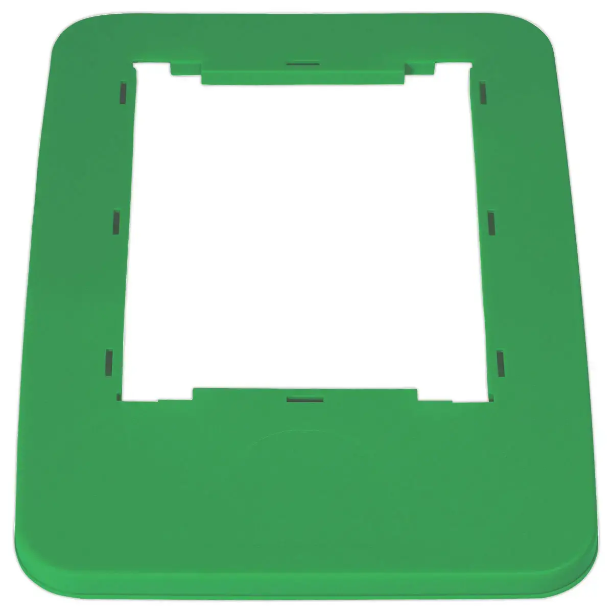 Cadre couvercle pour collecteurs "recyclage" 60L et 80L - Vert 