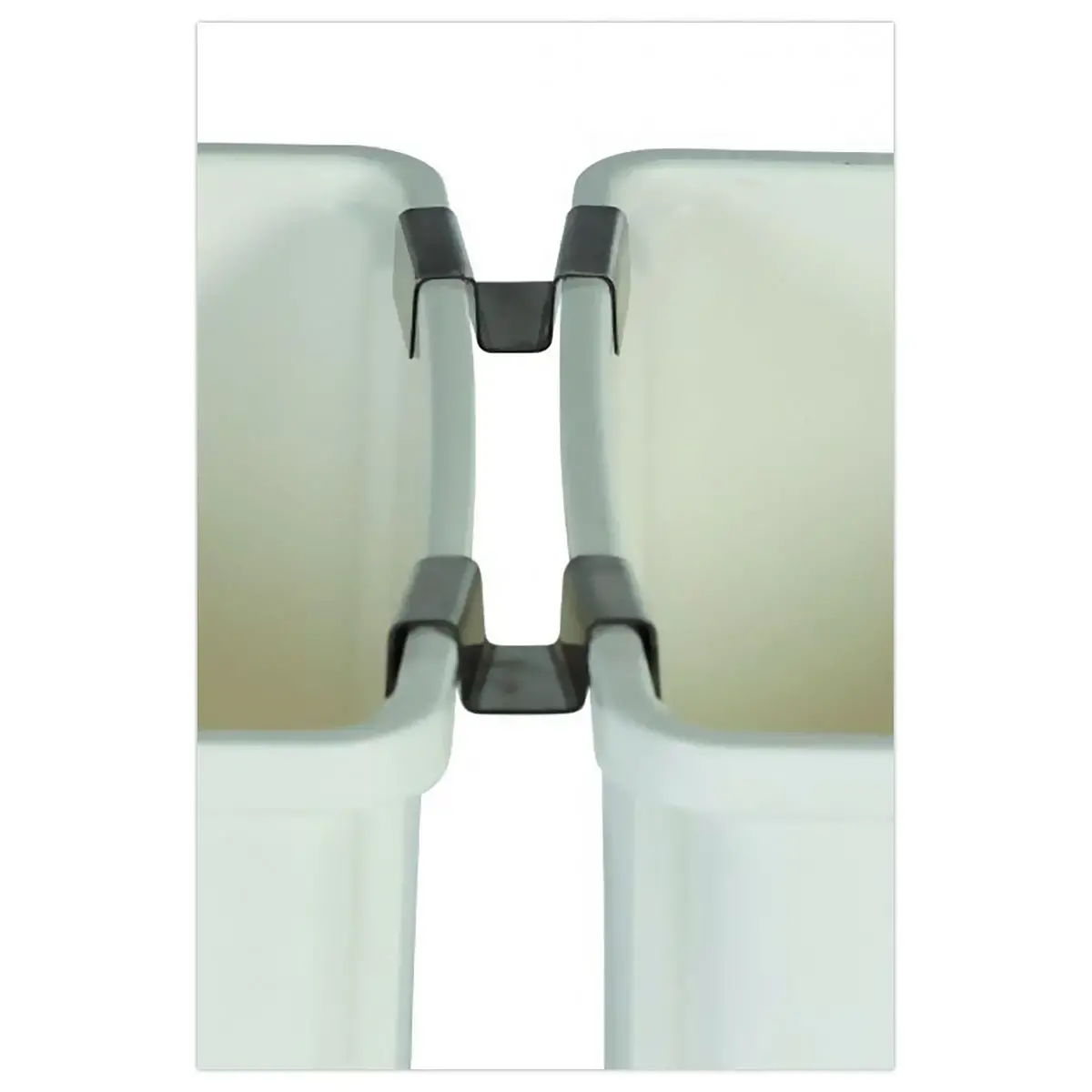 Ensemble de 2 connecteurs - Pour collecteurs "recyclage" 60L et 80L 