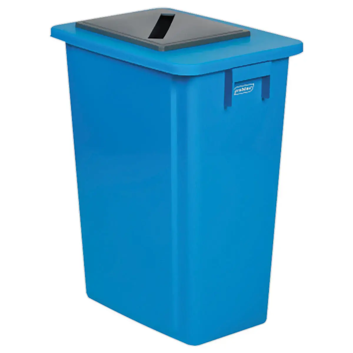 Cadre couvercle pour collecteurs "recyclage" 60L et 80L - Bleu