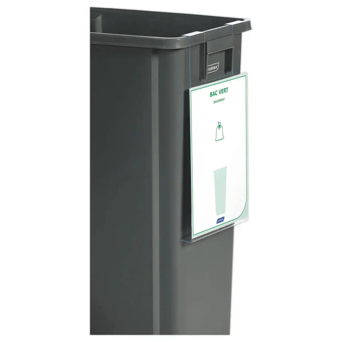 Panneau d'affichage - Pour collecteurs "recyclage" 60L et 80L