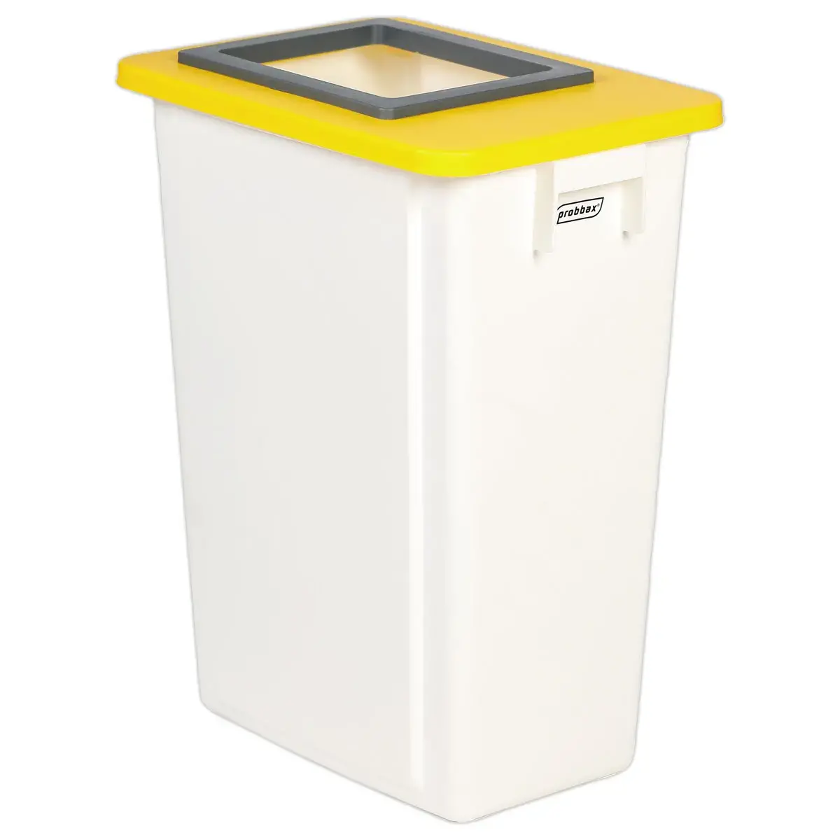 Cadre couvercle pour collecteurs "recyclage" 60L et 80L - Jaune