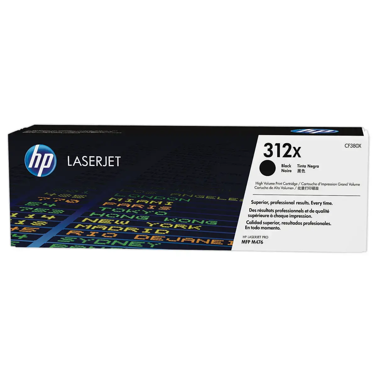 Toner 312X CF380X haute capacité - Noir - HP