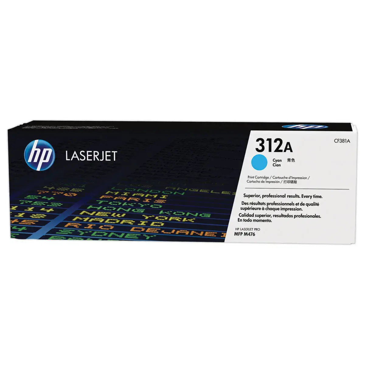Toner 312A CF381A - Cyan - HP 