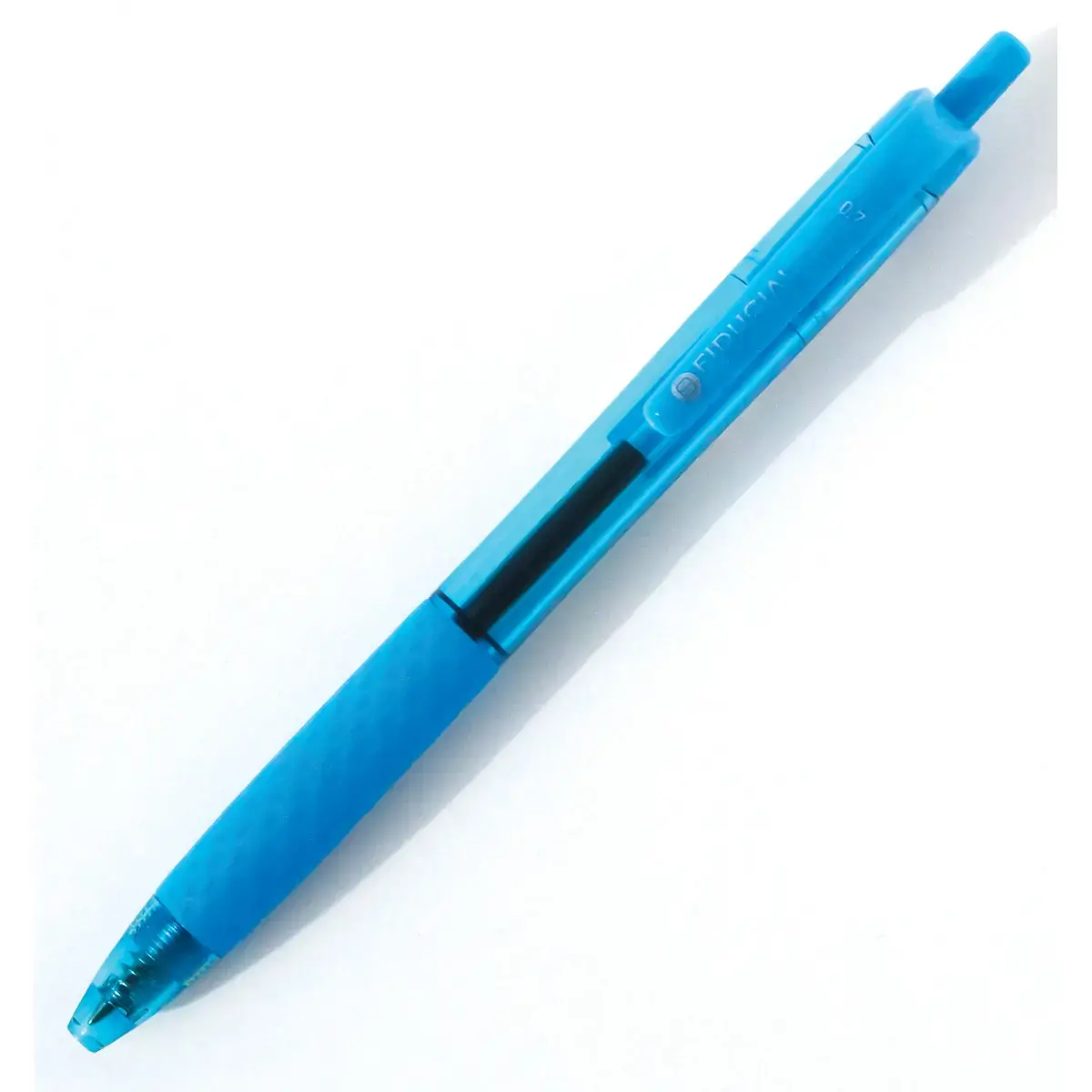 Stylo bille rétractable - Avec grip - Ecriture moyenne - Bleu - FIDUCIAL