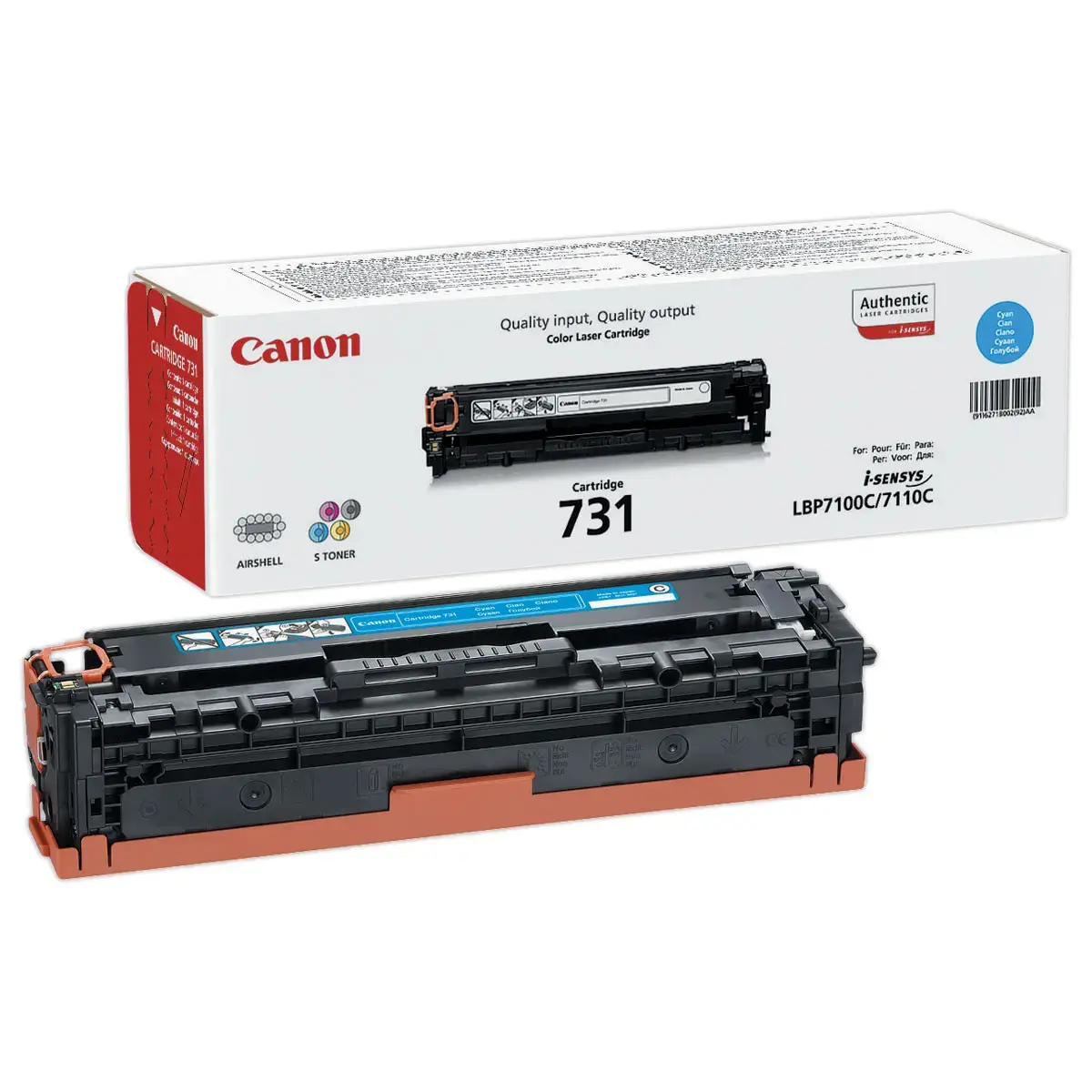 Toner CANON 731C cyan