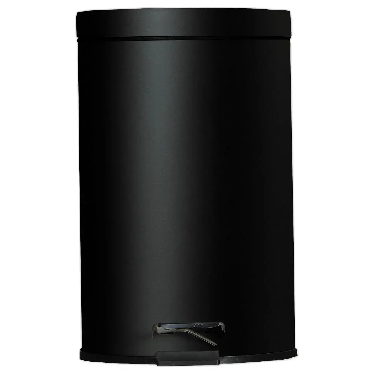 Collecteur à pédale avec bac intérieur en plastique.- 3L - Noir