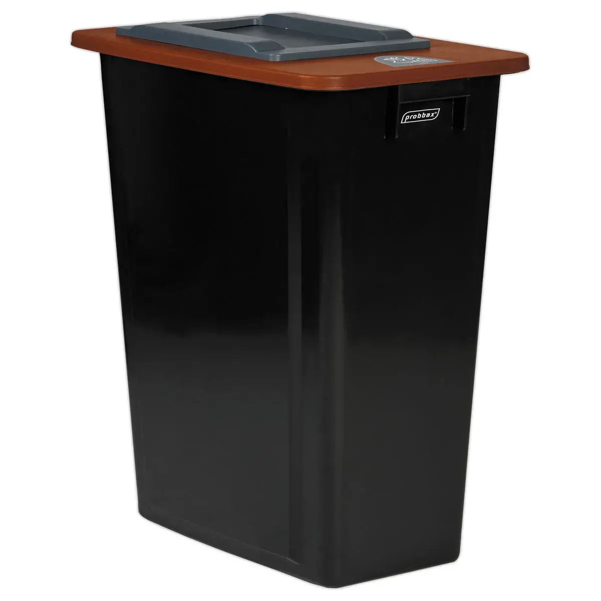 Cadre pour collecteurs "recyclage" 60L et 80L - Brun 