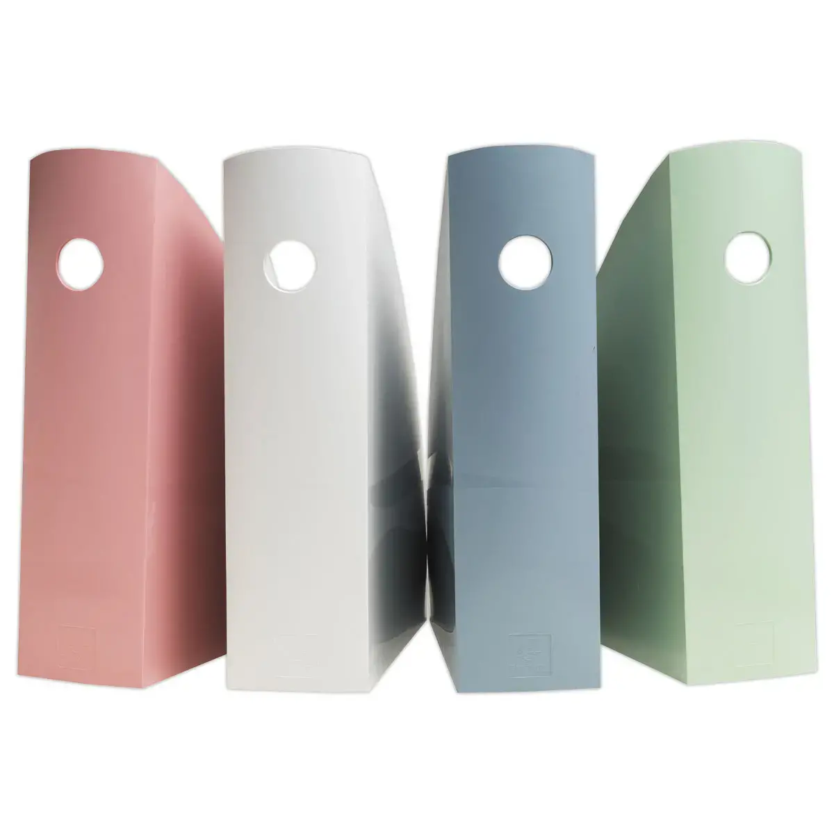 Lot de 4 porte-revues Autentik - Couleurs assorties - Exacompta 