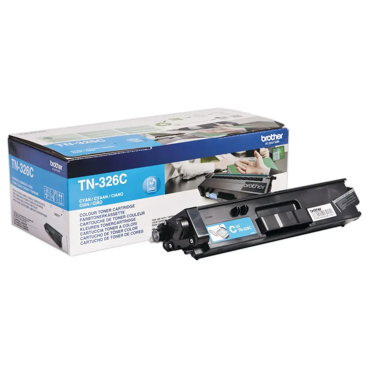 Toner TN326C - Cyan - BROTHER 