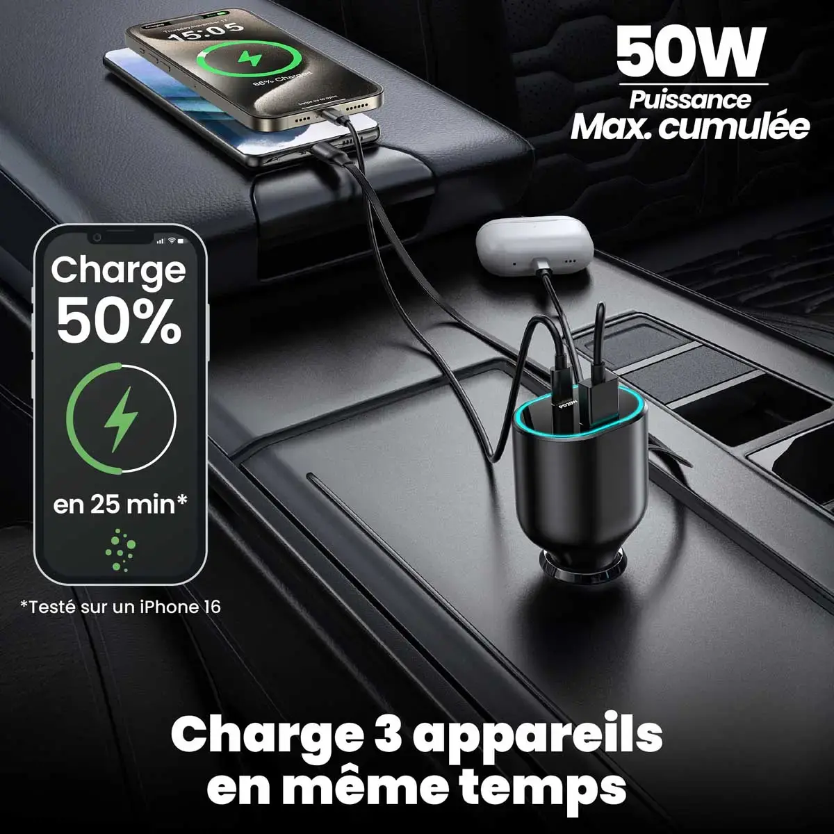 Chargeur allume cigare - T'NB