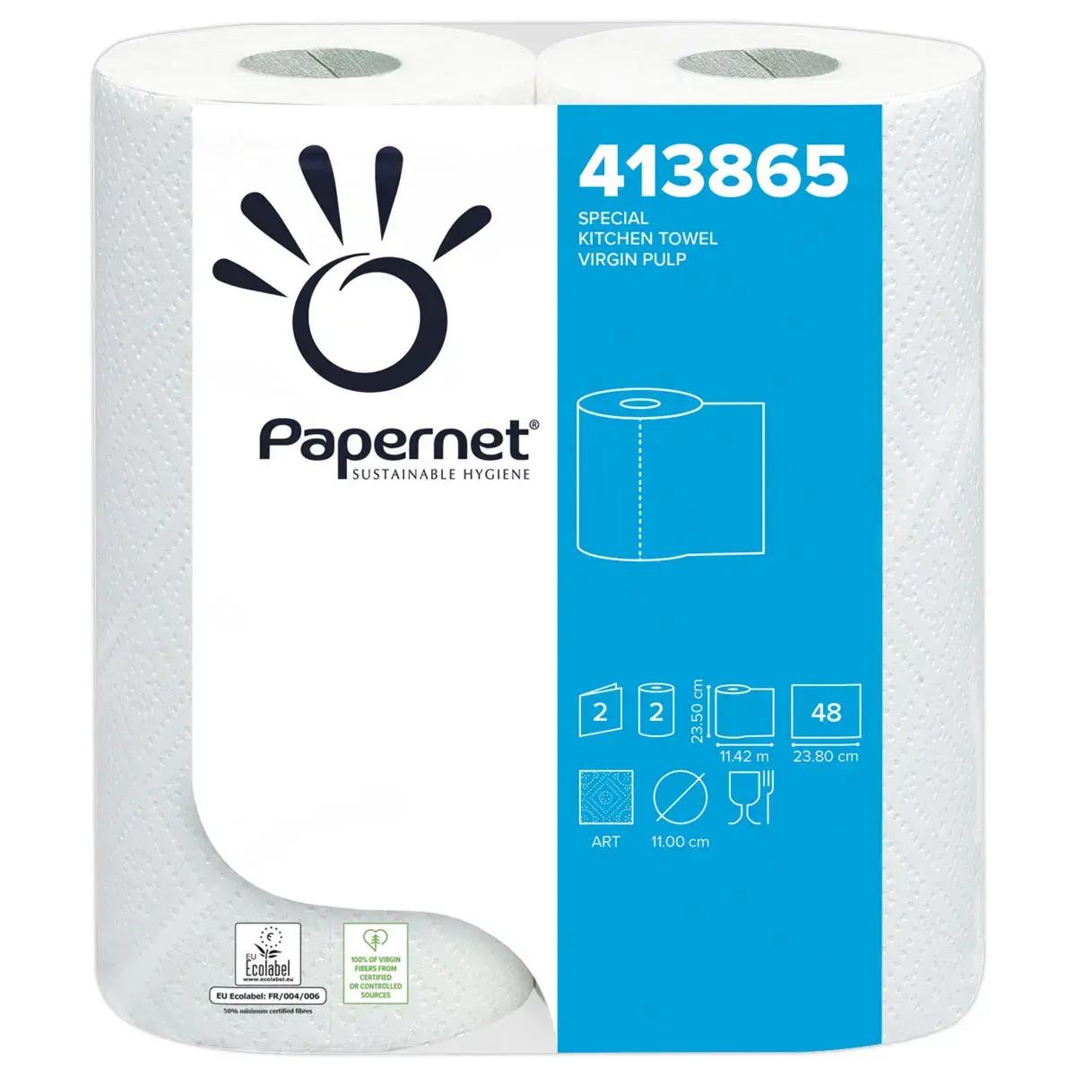 28 Rouleaux d'essuie-tout - Papernet 