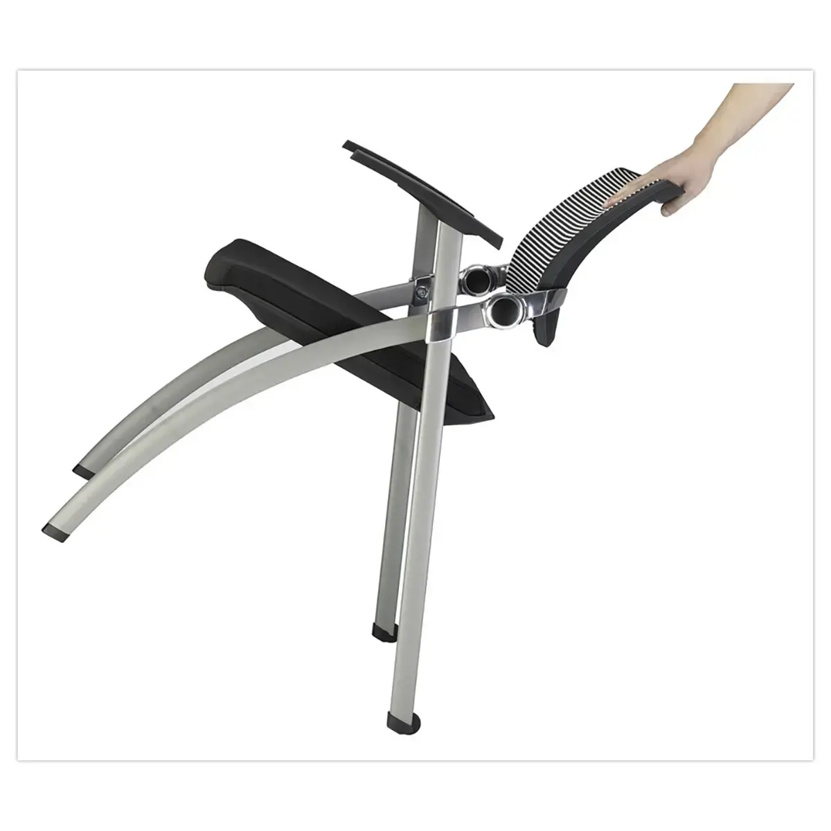 Chaise r&eacute;sille pliable et encastrable - Mont&eacute;e 
