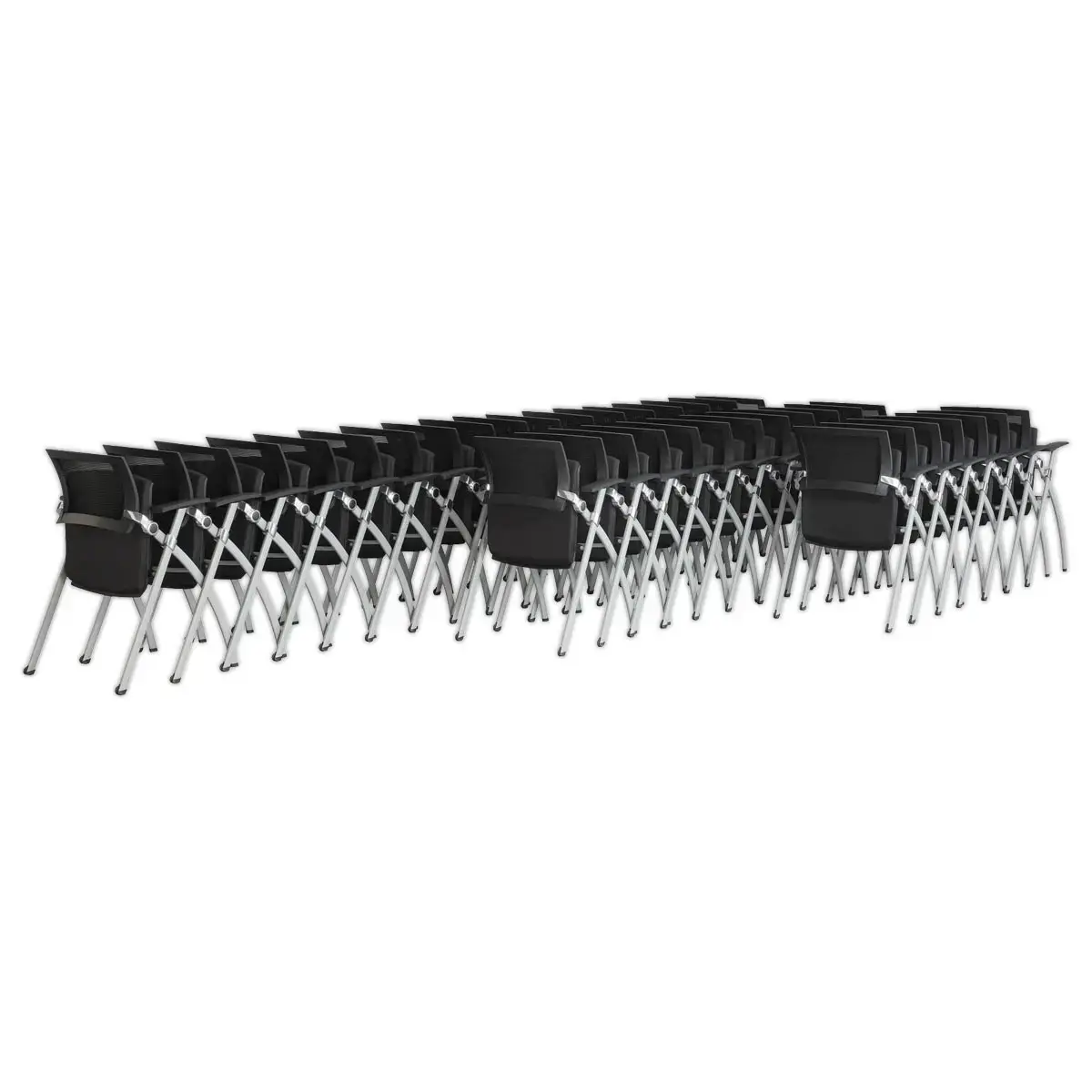 Chaise r&eacute;sille pliable et encastrable - Mont&eacute;e 