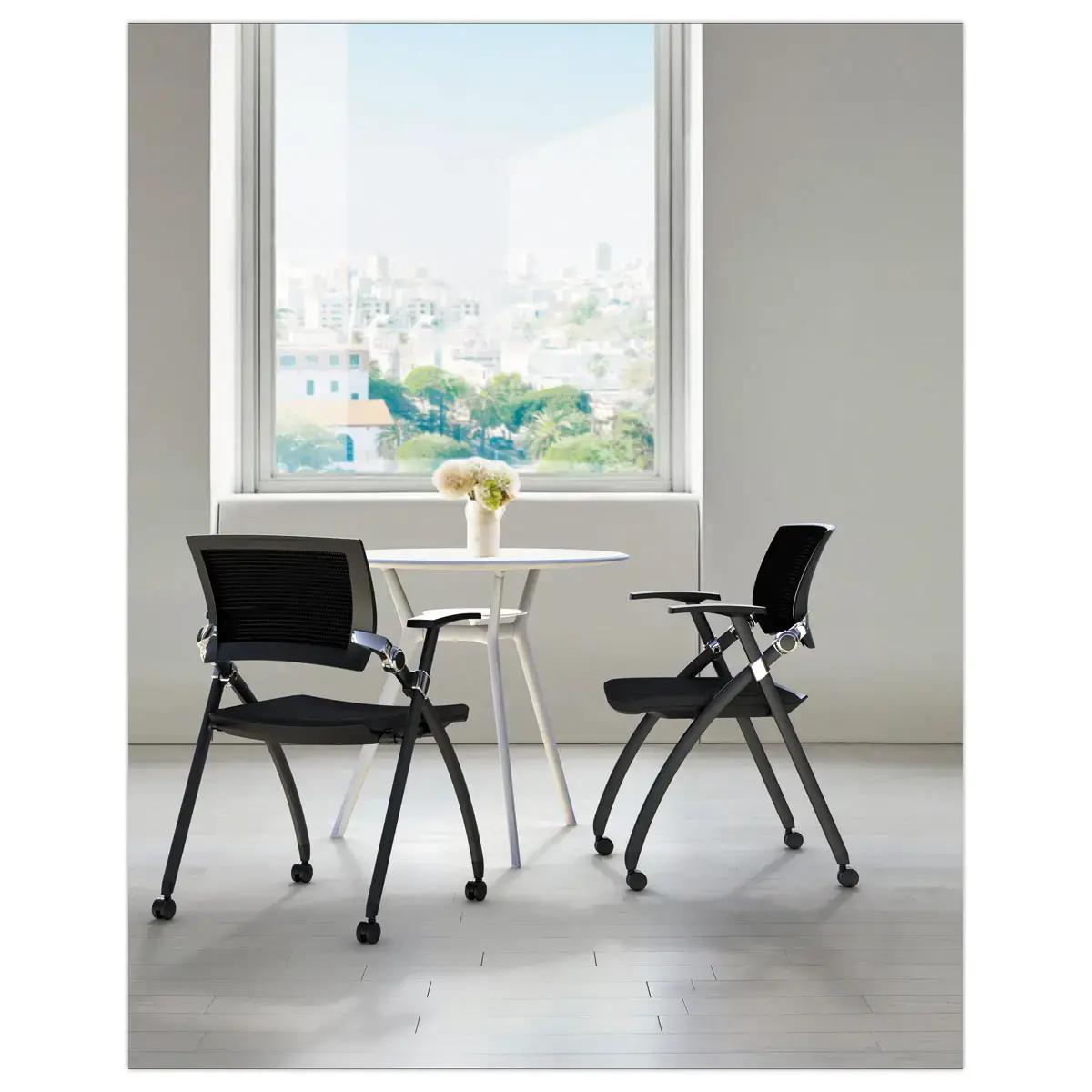 Chaise r&eacute;sille pliable et encastrable - Mont&eacute;e 