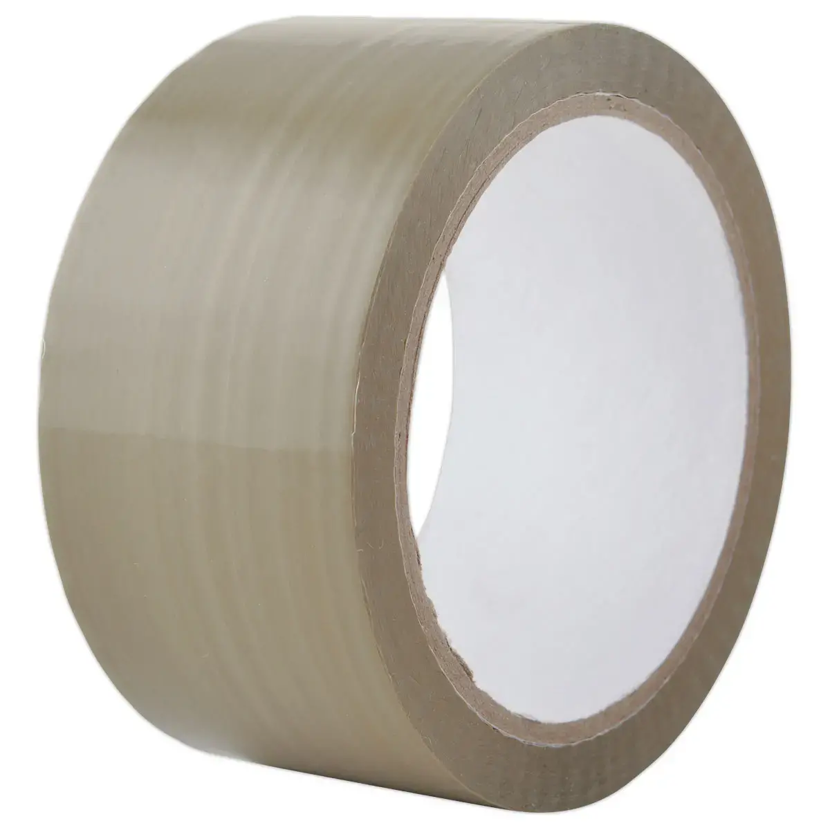 6 Adhésifs plastique économique - 66 m x 48 mm - Havane