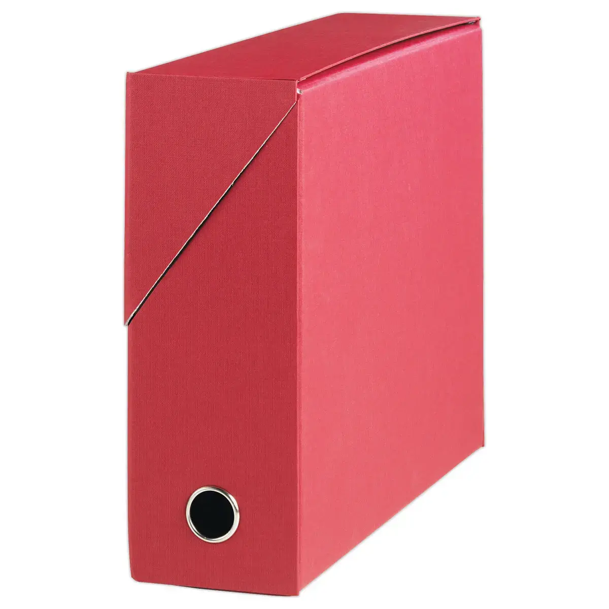 Boîte de transfert toilées - Dos 9,5 cm - Rouge - OXFORD