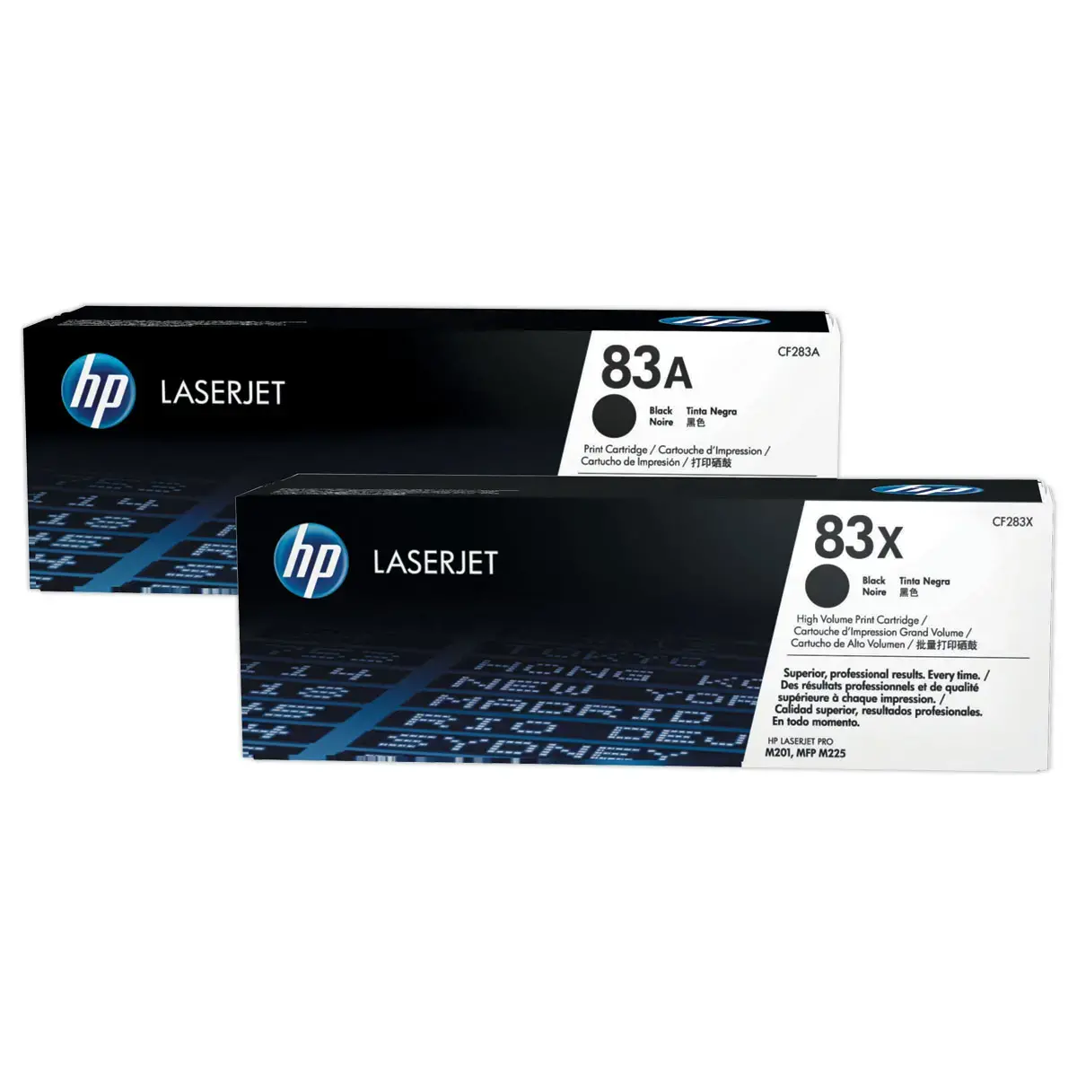 HP 83X CF283X toner noir Grande capacit&eacute; 