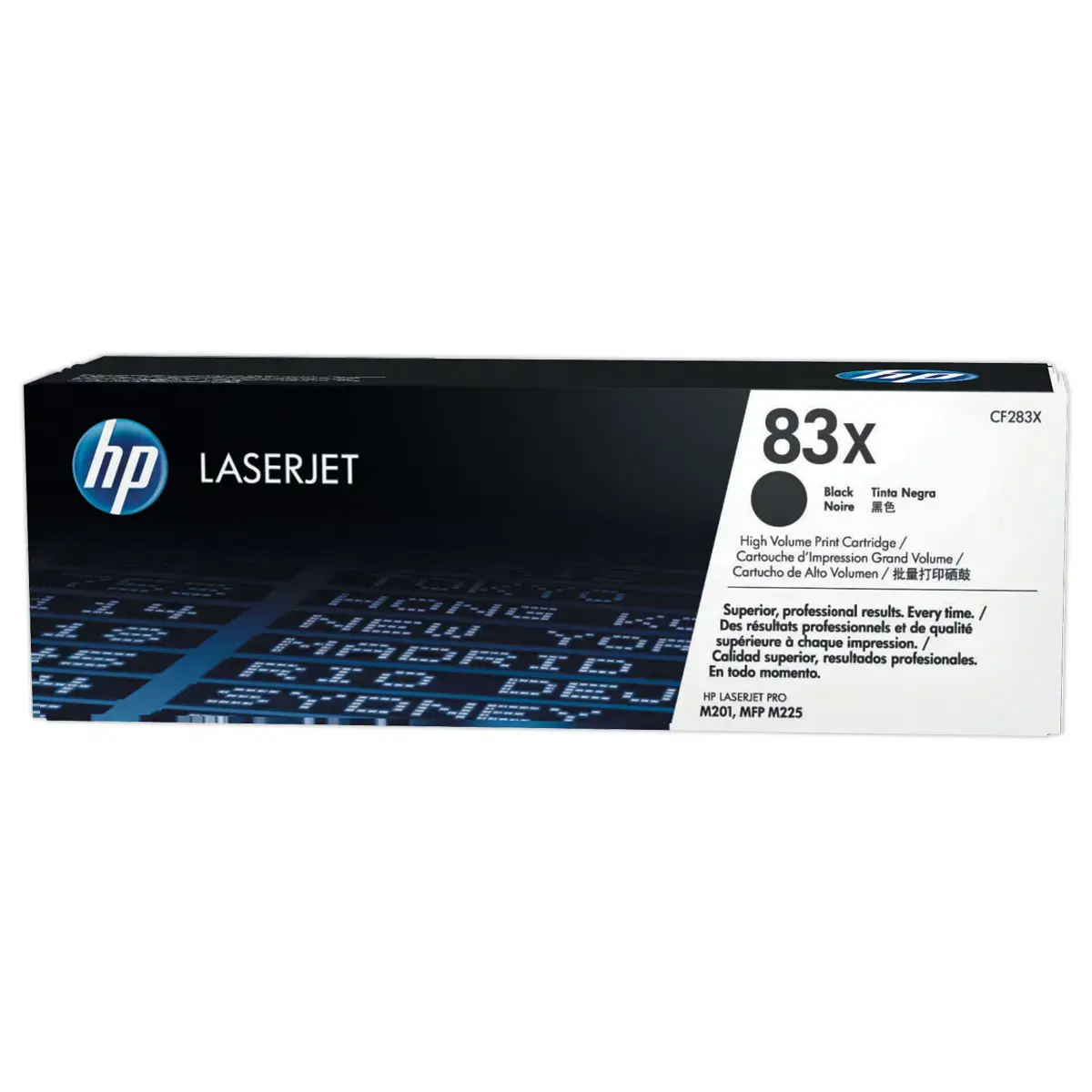 HP 83X CF283X toner noir Grande capacit&eacute; 