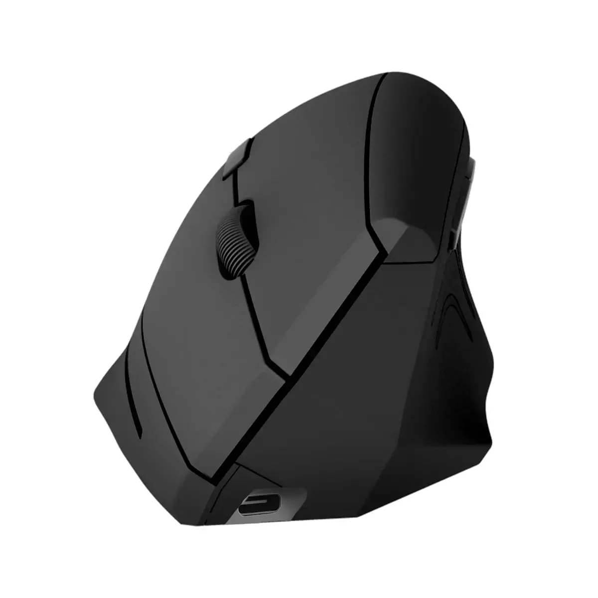Souris ERGO sans fil - Verticale - Rechargeable - Noir - T'nB