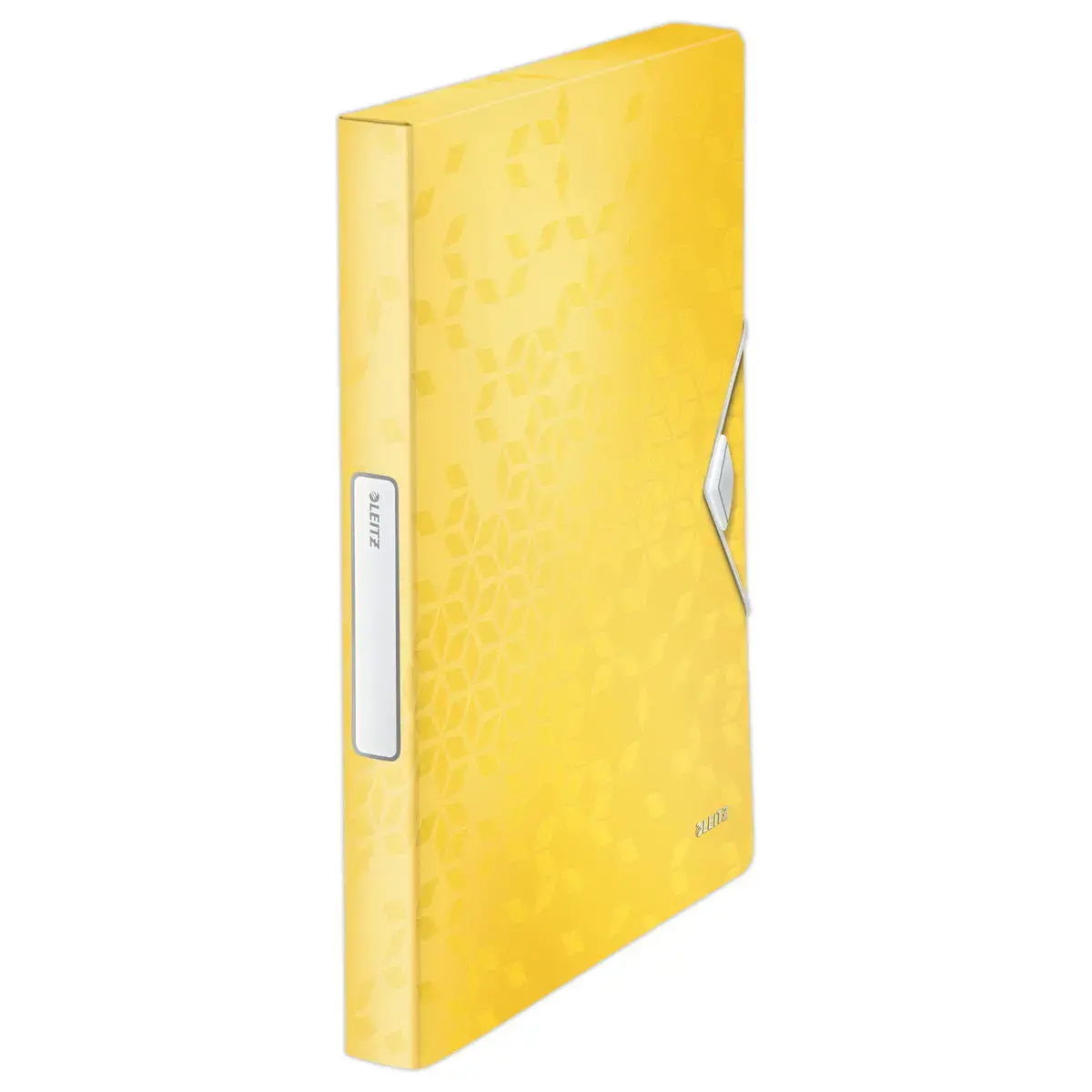 Bo&icirc;te de classement plastique WOW - Jaune - LEITZ 