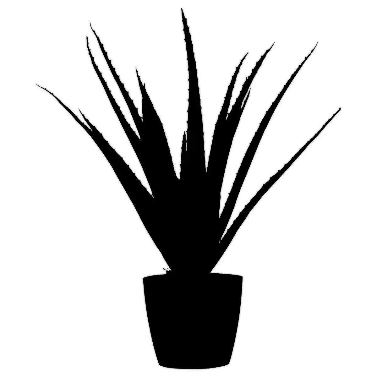 Plante artificielle Aloe vera - H 45 cm