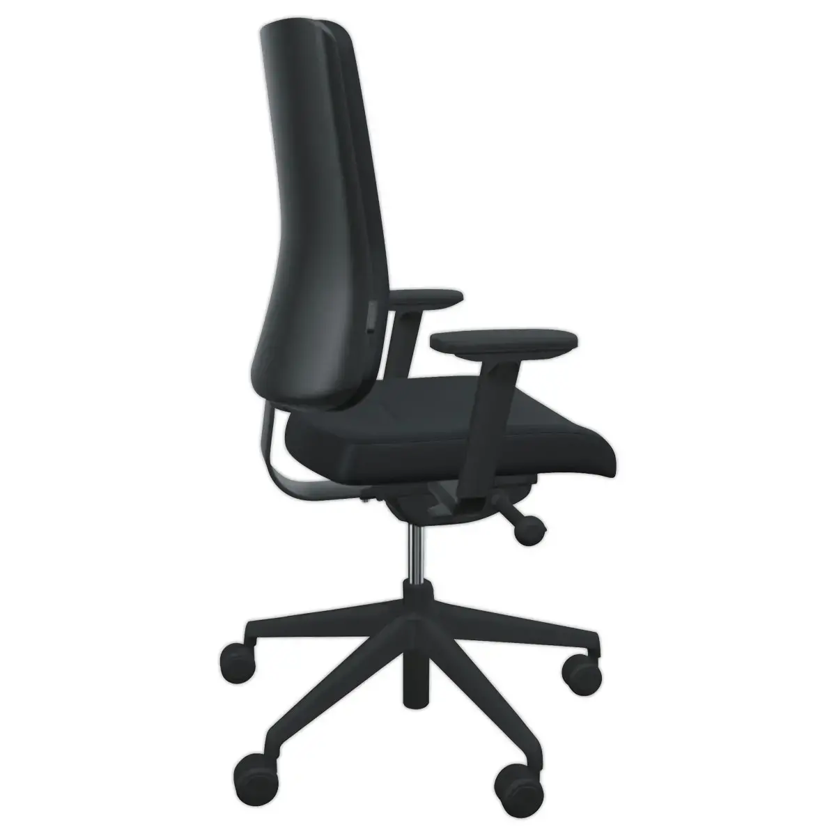 Siège synchrone ATILA ERGO tissu noir accotoirs 4D