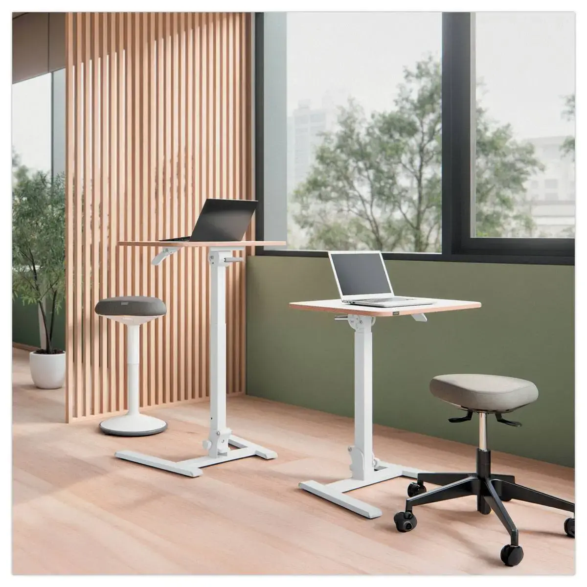 Bureau assis-debout Ergo - Pliable - LEITZ 