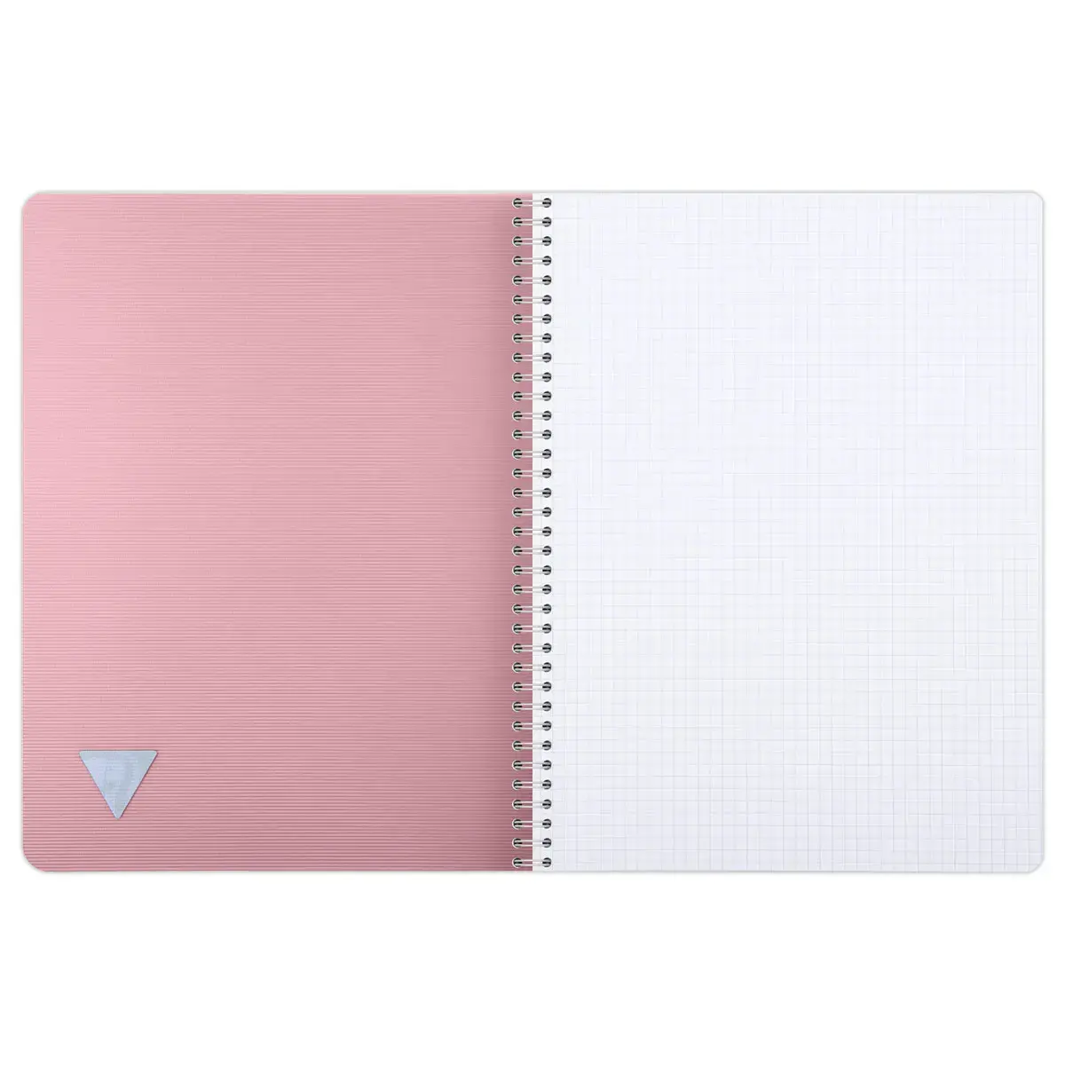 Cahier spirales Linicolor - A4 - 100 pages - 5x5 - CLAIREFONTAINE 