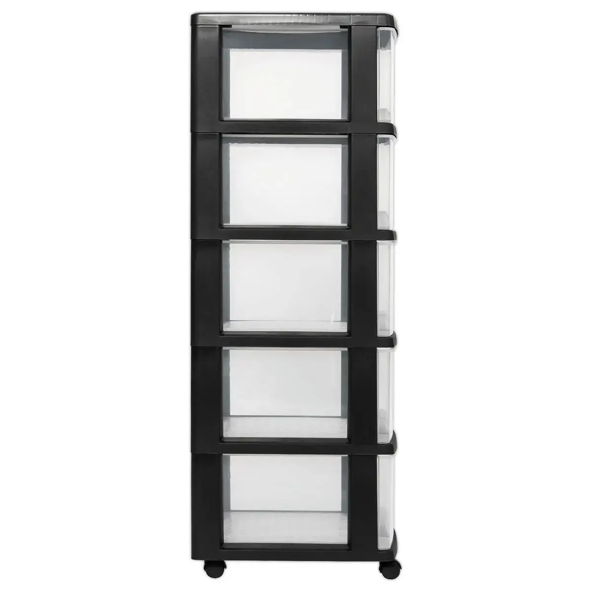 Tour de rangement - 5 X 20 L - Avec roues - CURVER 