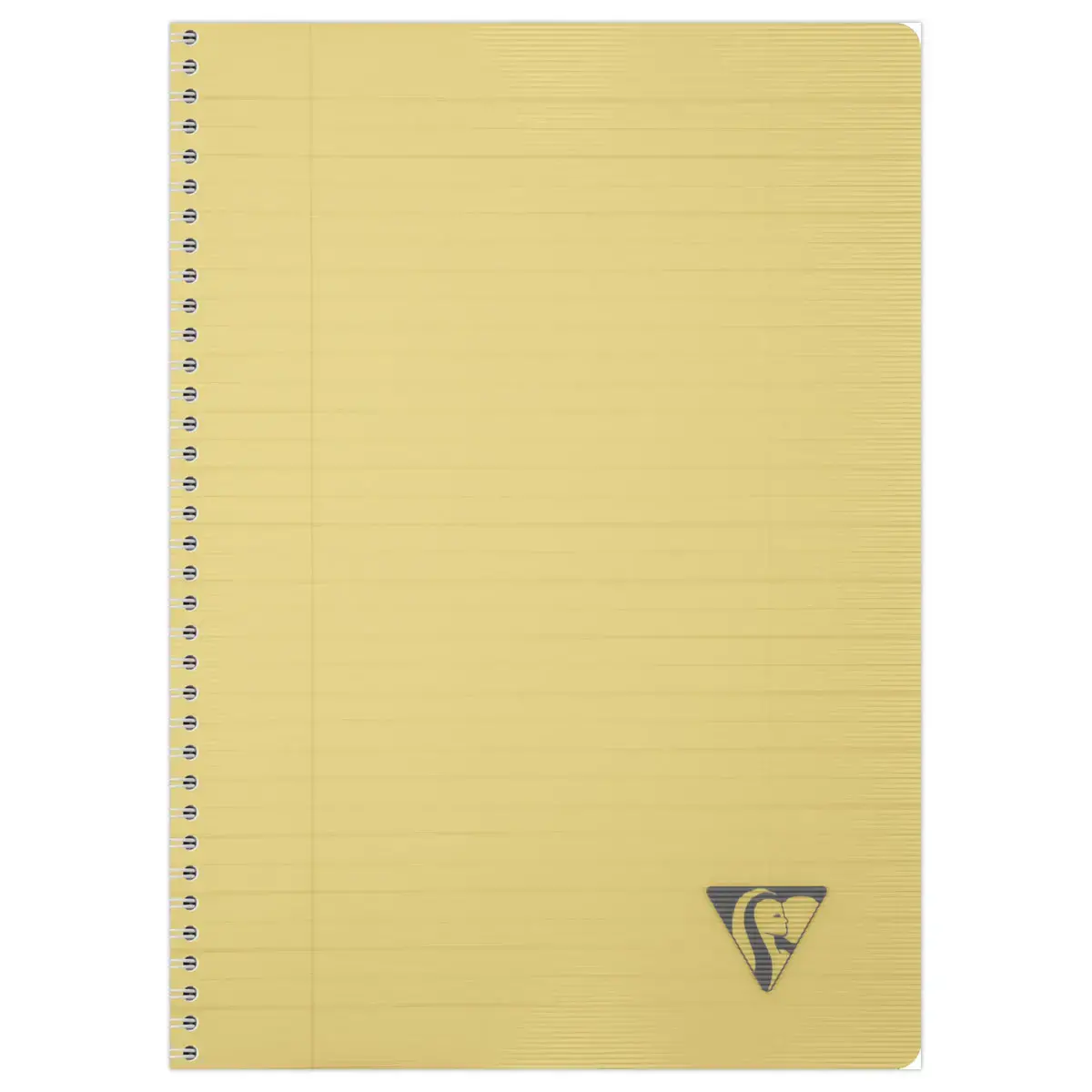 Cahier spirale - A4 - 180 pages - Lignes + marges - CLAIREFONTAINE
