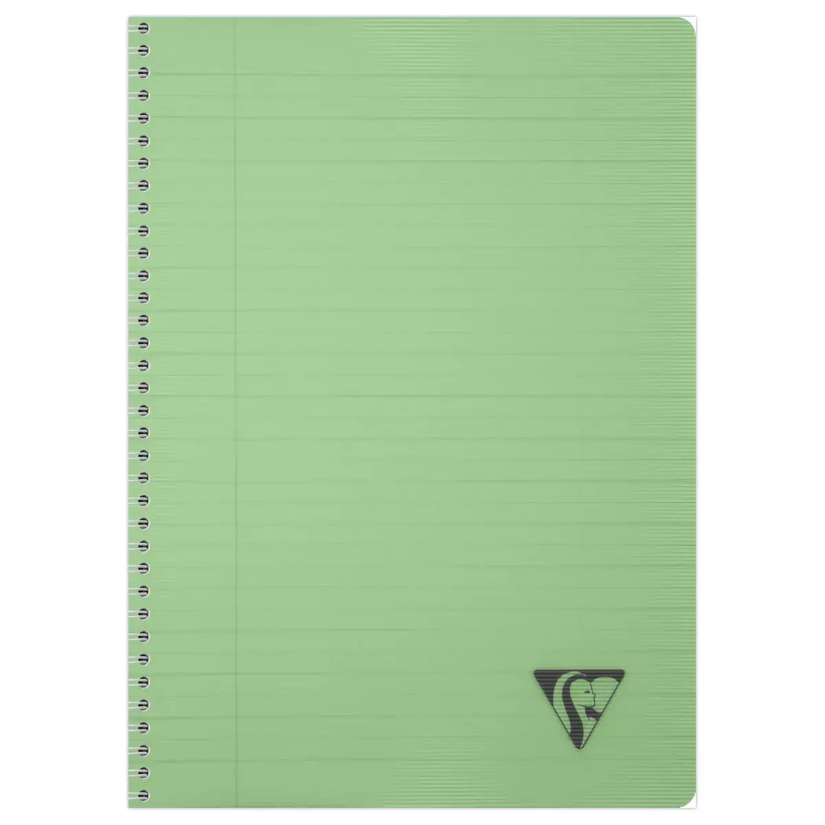 Cahier spirale - A4 - 180 pages - Lignes + marges - CLAIREFONTAINE