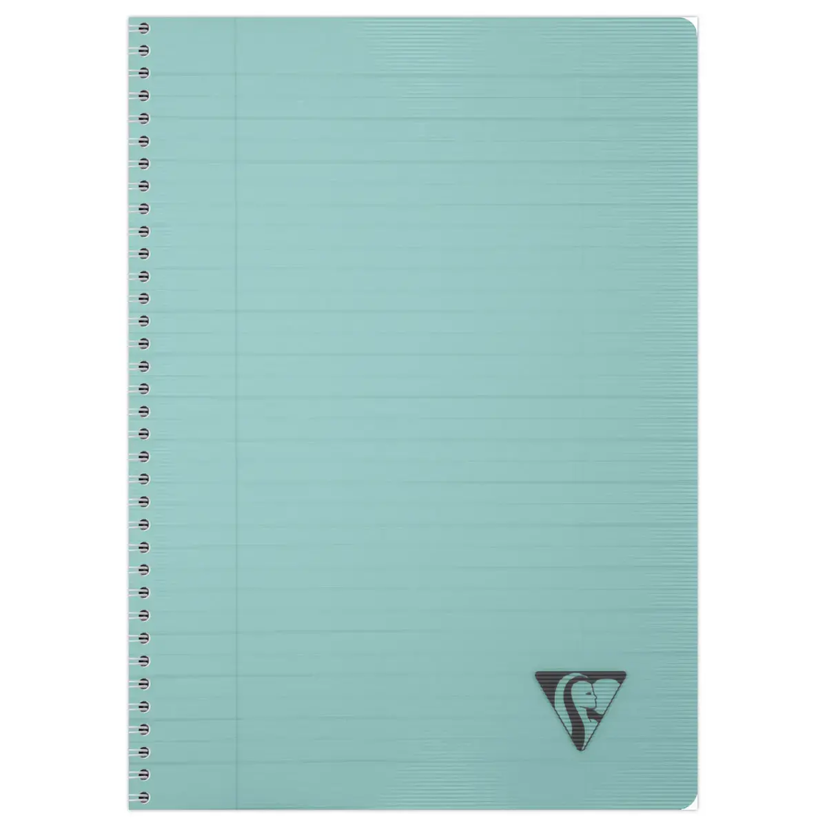 Cahier spirale - A4 - 180 pages - Lignes + marges - CLAIREFONTAINE