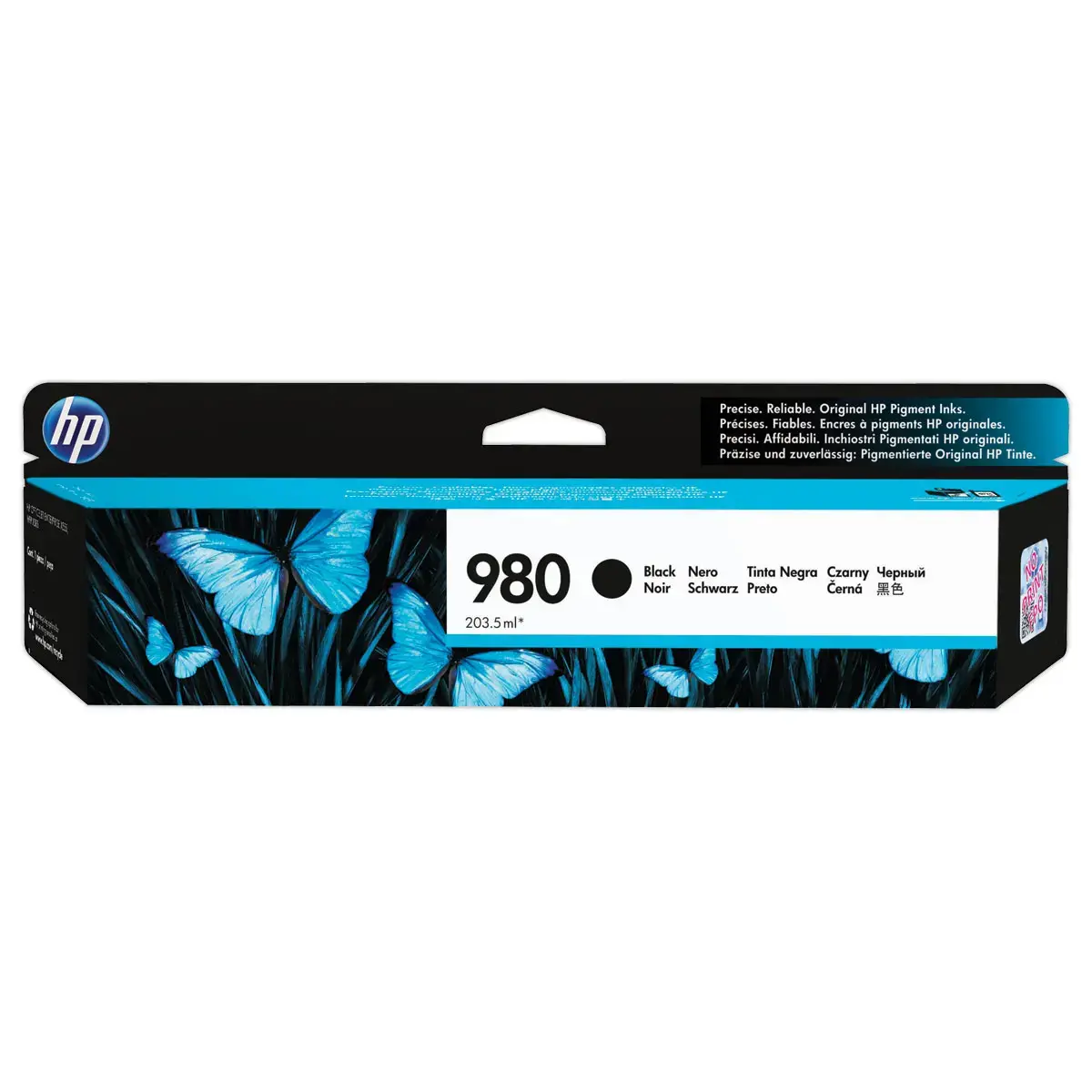 Cartouche d'encre 980 D8J10A - Noir - HP