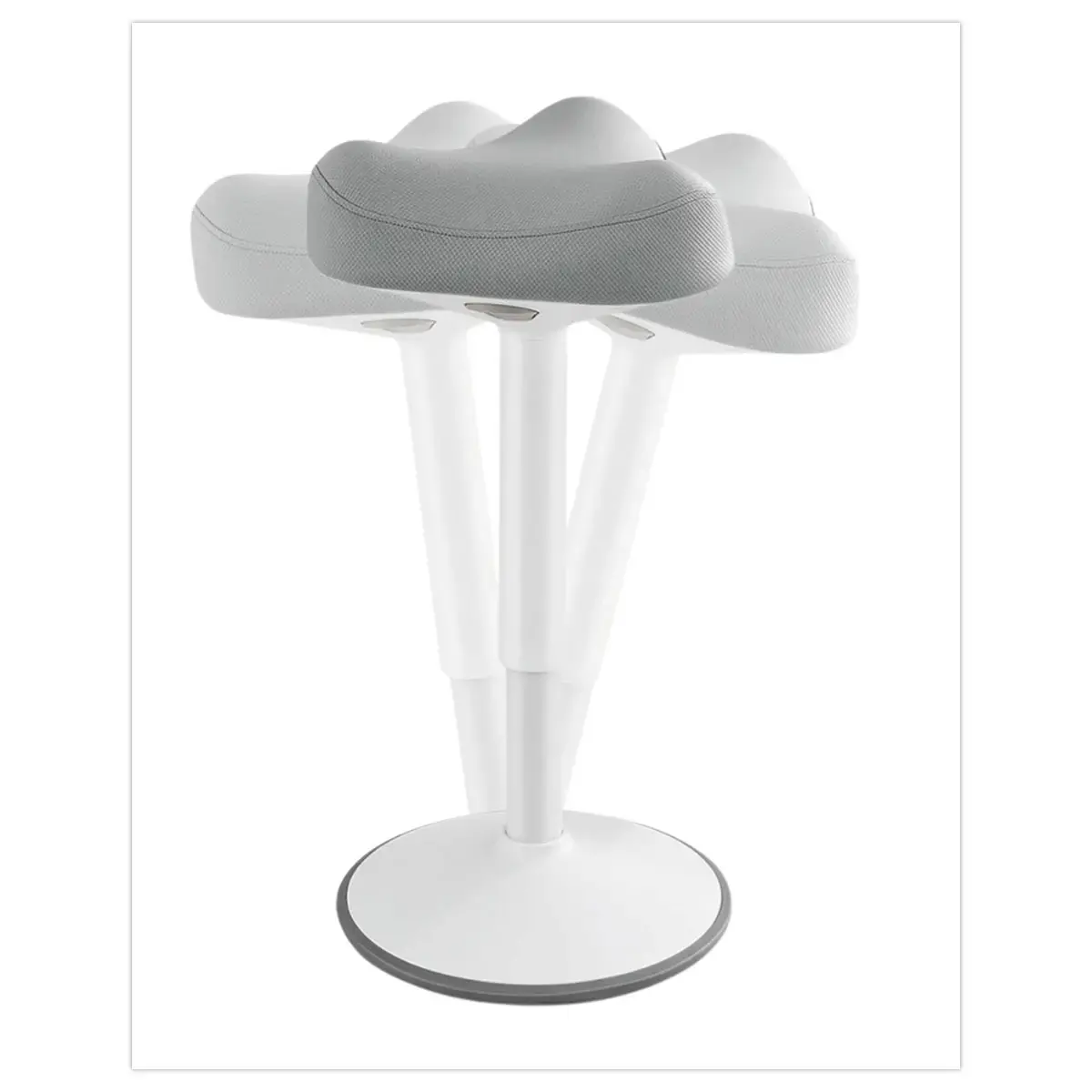 Tabouret selle bascule - Monté