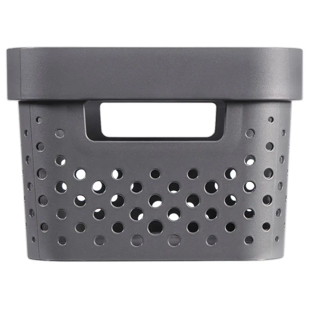 Panier de rangement Pixel 1.5L gris clair SUNDIS