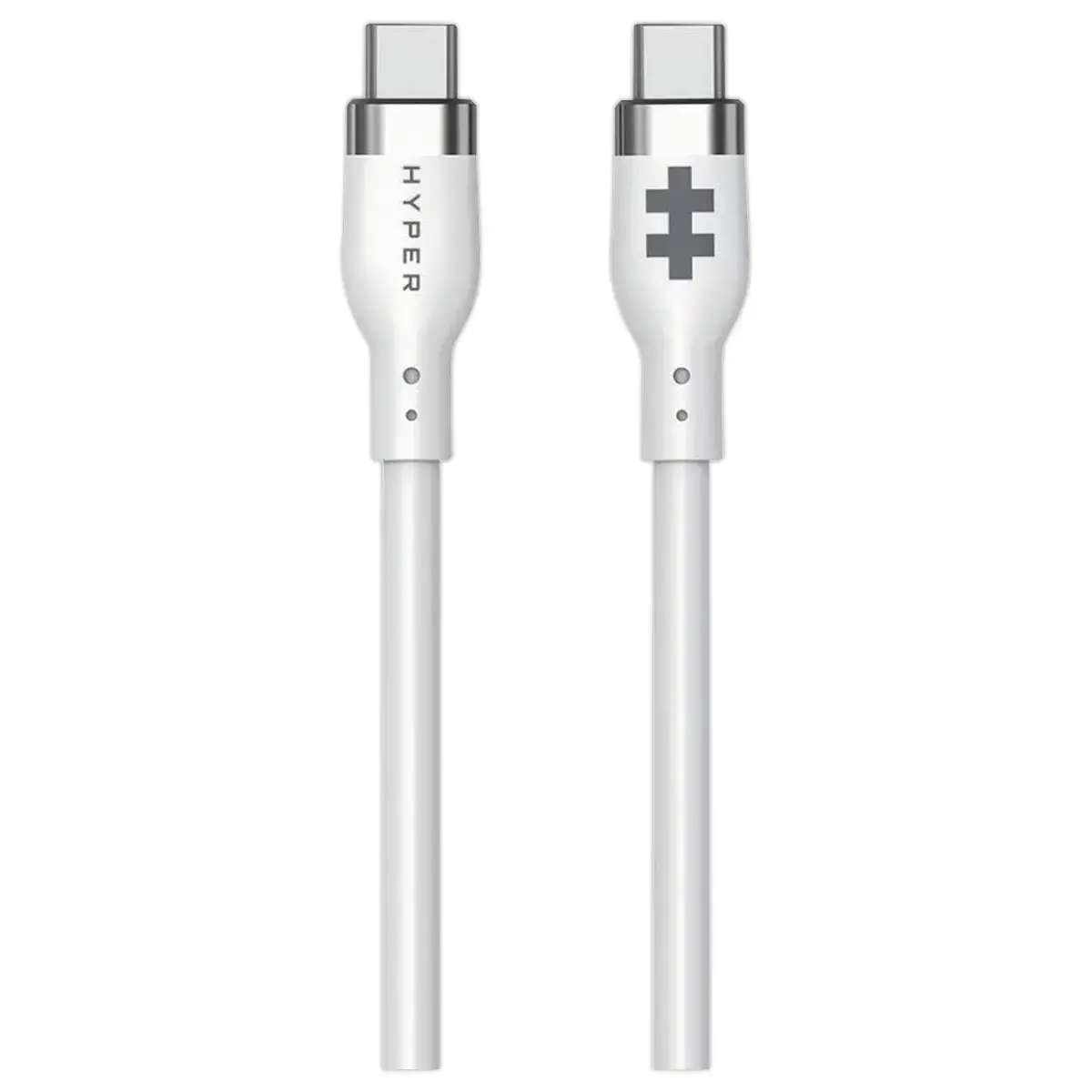 Câble USB-C 60W 1,5M - Blanc - HYPERTEC