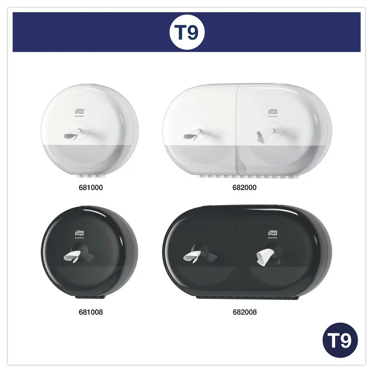 12 rouleaux de papier toilette Tork Advanced - TORK