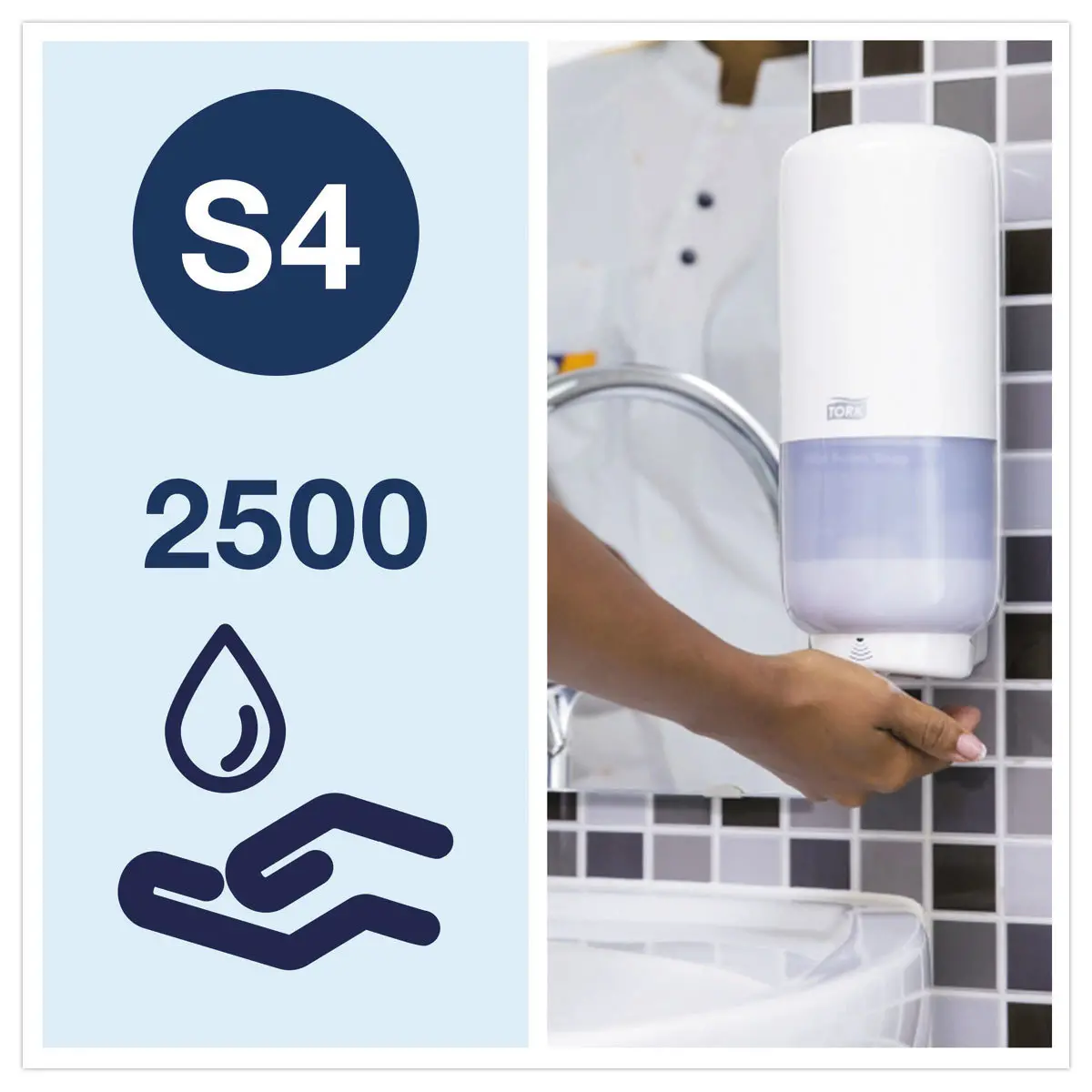 Recharge savon mousse S4 - 1L - Tork