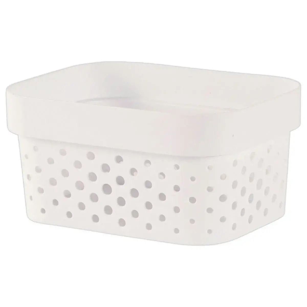 Panier de rangement Pixel 1.5L gris clair SUNDIS