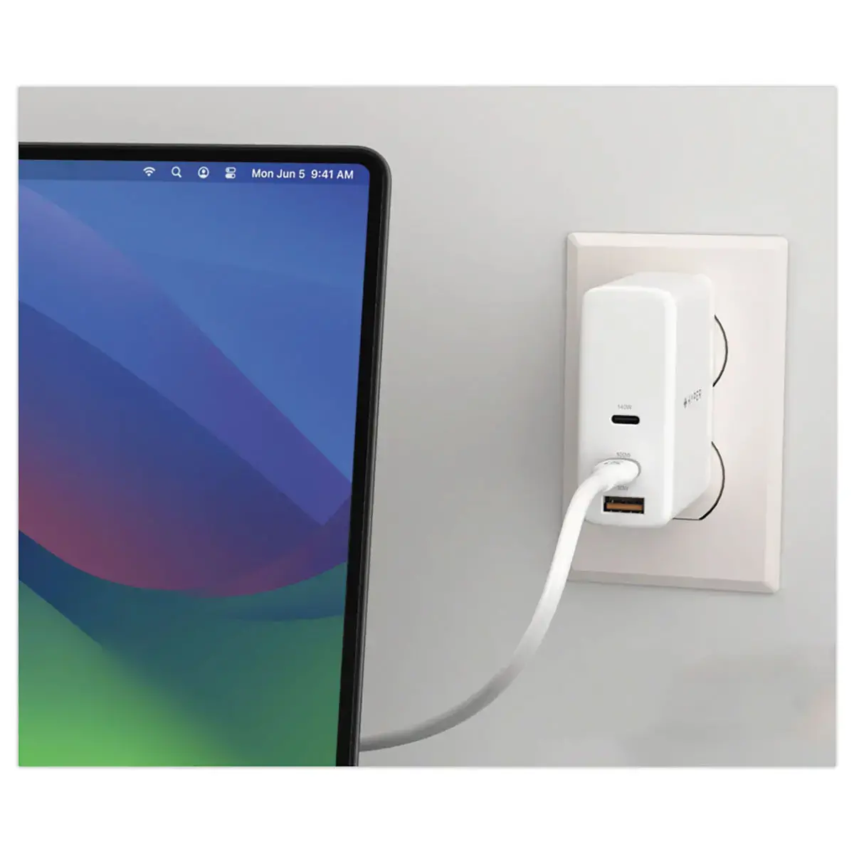Câble USB-C 240W 1M - Blanc - HYPERTEC