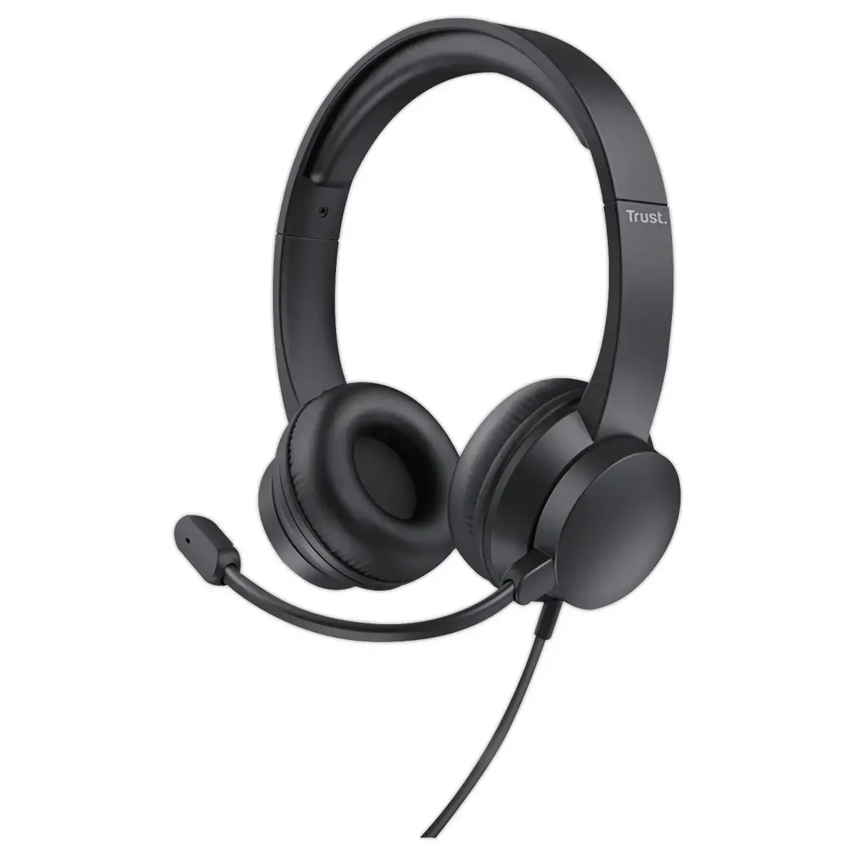 Casque-Micro USB Confortable - Noir - TRUST