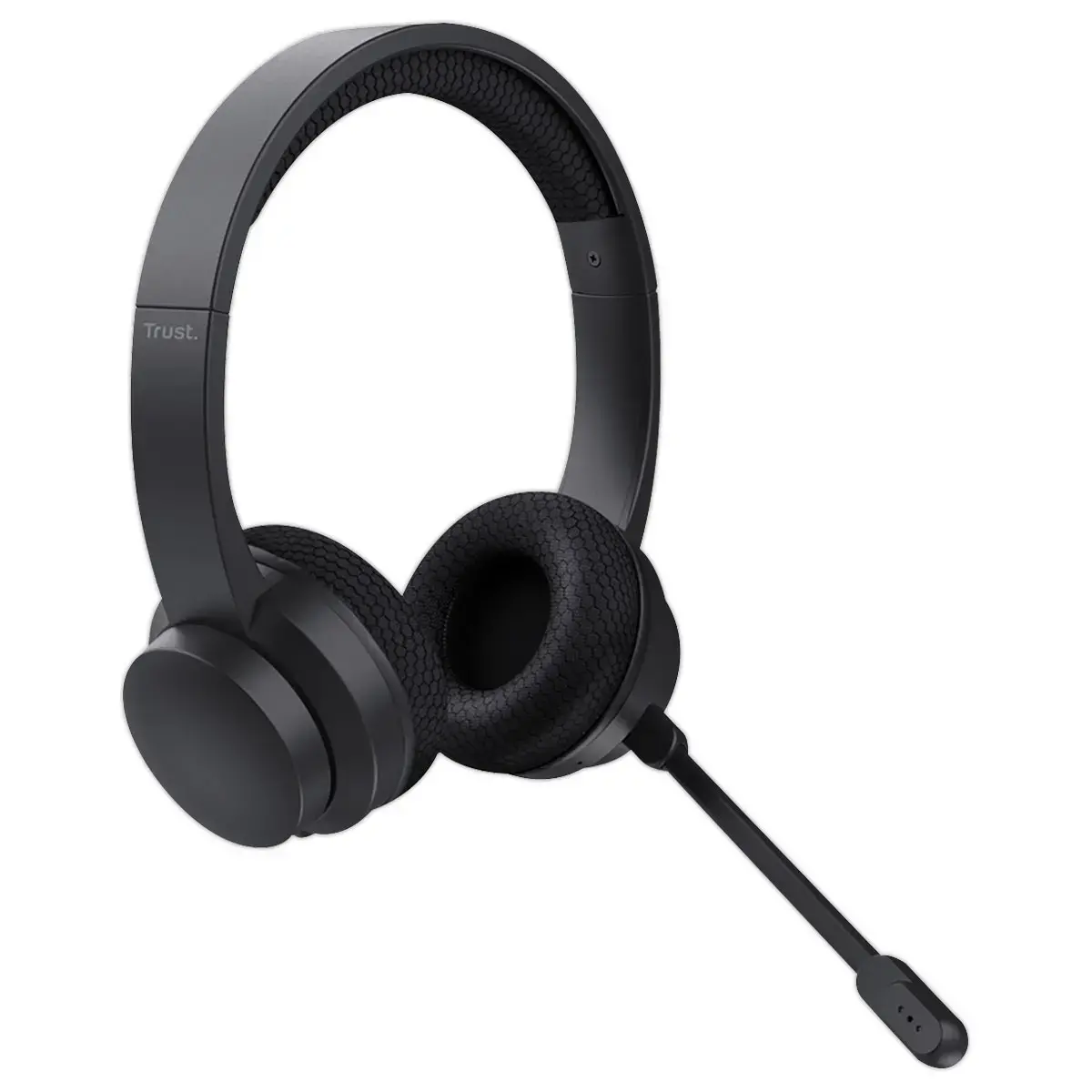 Casque-Micro Sans Fil PC - Antibruit & Longue Autonomie - Noir - TRUST 