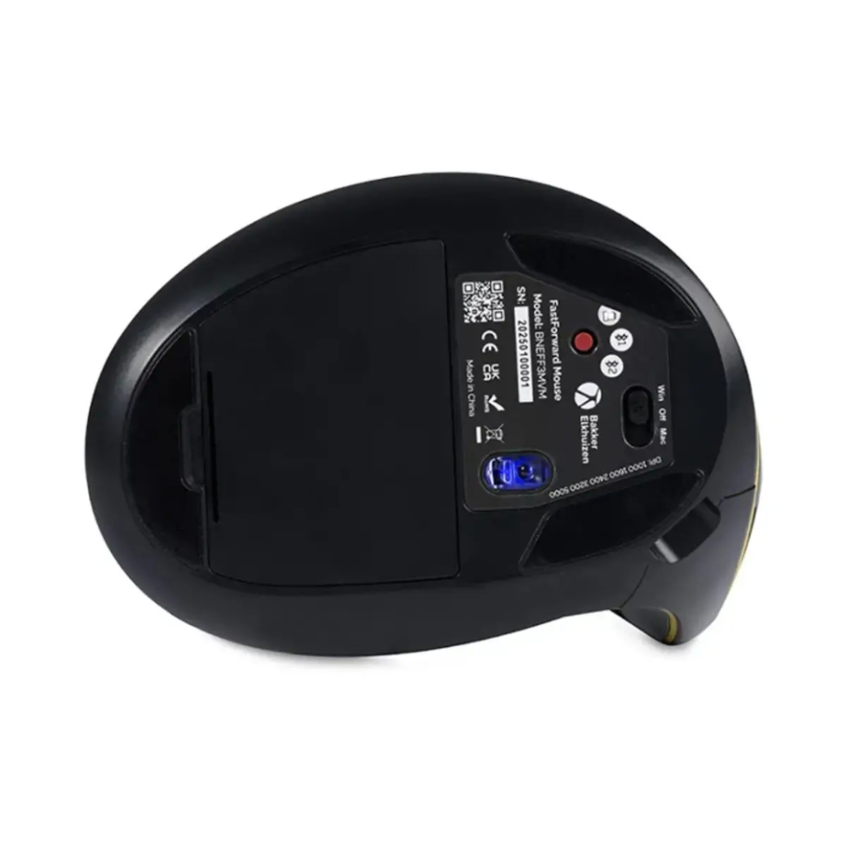 Souris ESSENTIEL sans fil Bluetooth rechargeable USB-C