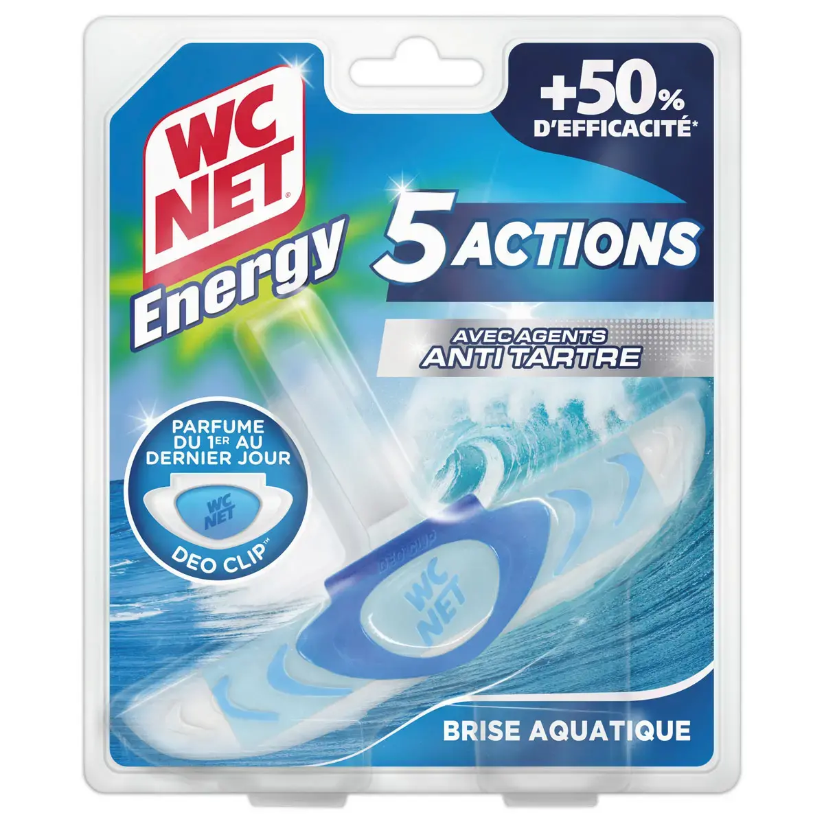 Bloc WC Anti Tartre- 5 Actions - WC NET
