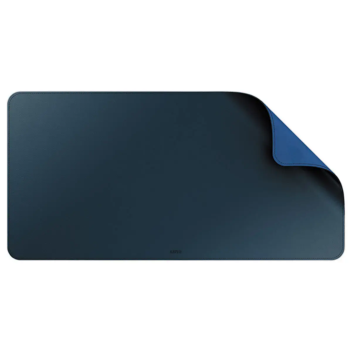 Grand sous-main tapis de bureau - Bleu foncé