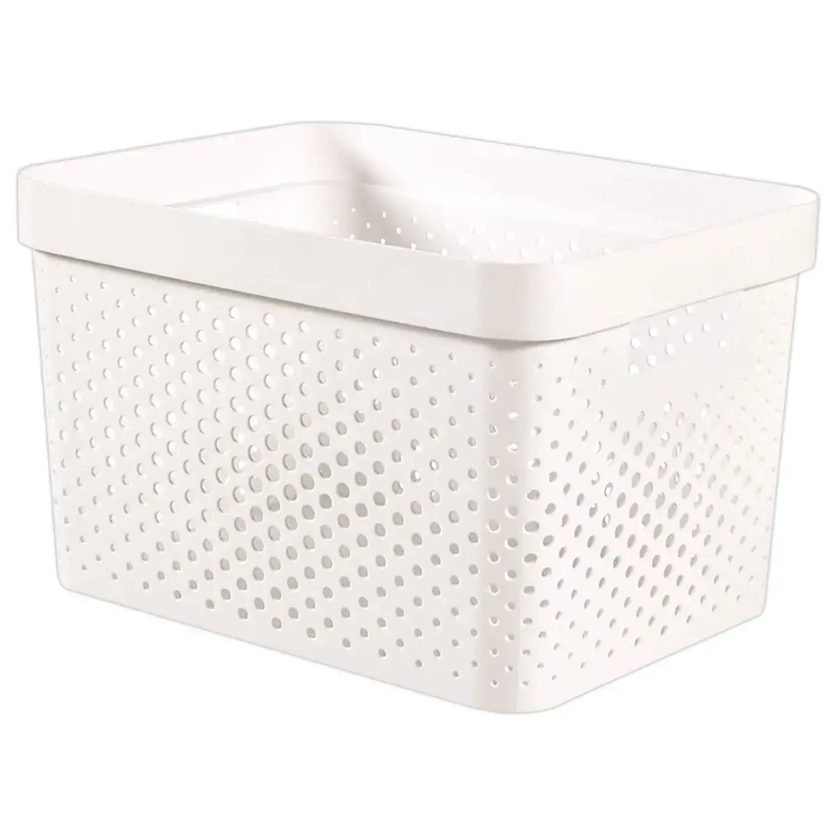 Panier 17L Infinity Dots - Ecologique & Combinable - CURVER 
